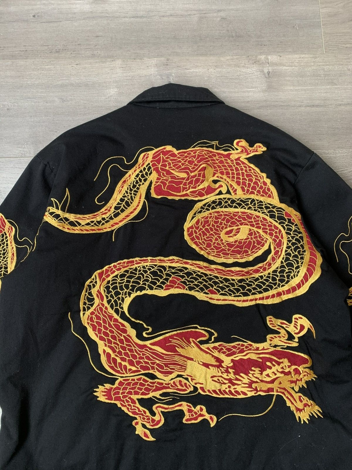 Supreme Supreme Dragon Work Jacket Size US L / EU 52-54 / 3 - 4 Thumbnail