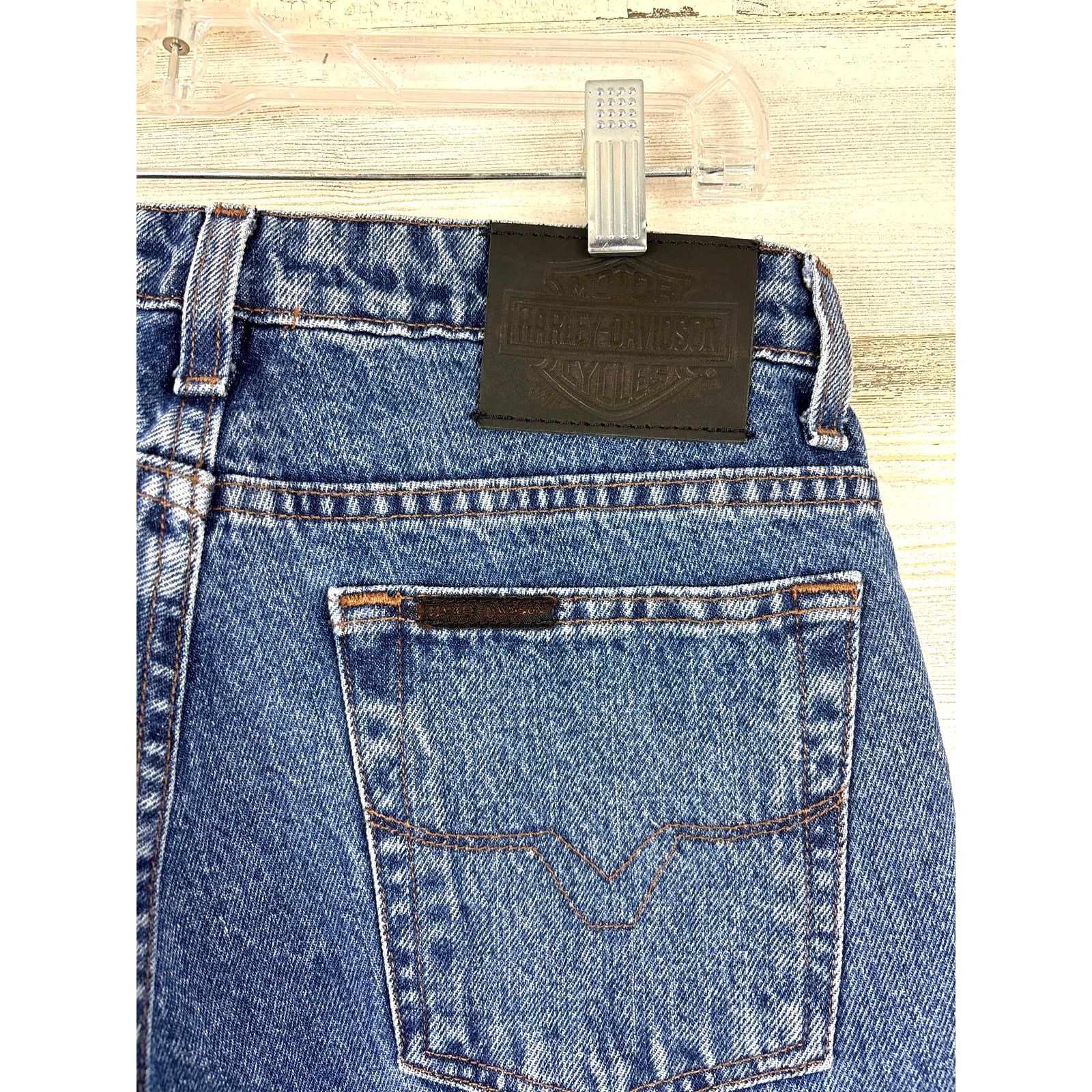 Harley Davidson Harley Davidson womens 6 Straight leg jeans cotton new Size 28" / US 6 / IT 42 - 3 Thumbnail