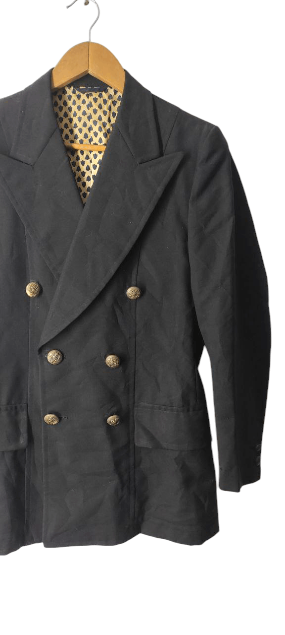 Hardy Amies HARDY AMIES LONDON DOUBLE BREASTED BLAZER COAT JACKET Size US S / EU 44-46 / 1 - 2 Thumbnail
