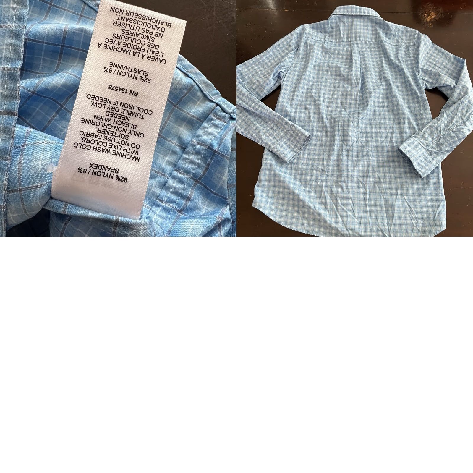 Vineyard Vines VINEYARD VINES Performance Classic Fit Button-Up Shirt Men’s Small Blue Plaid Long Sleeve Preppy Size US S / EU 44-46 / 1 - 8 Thumbnail