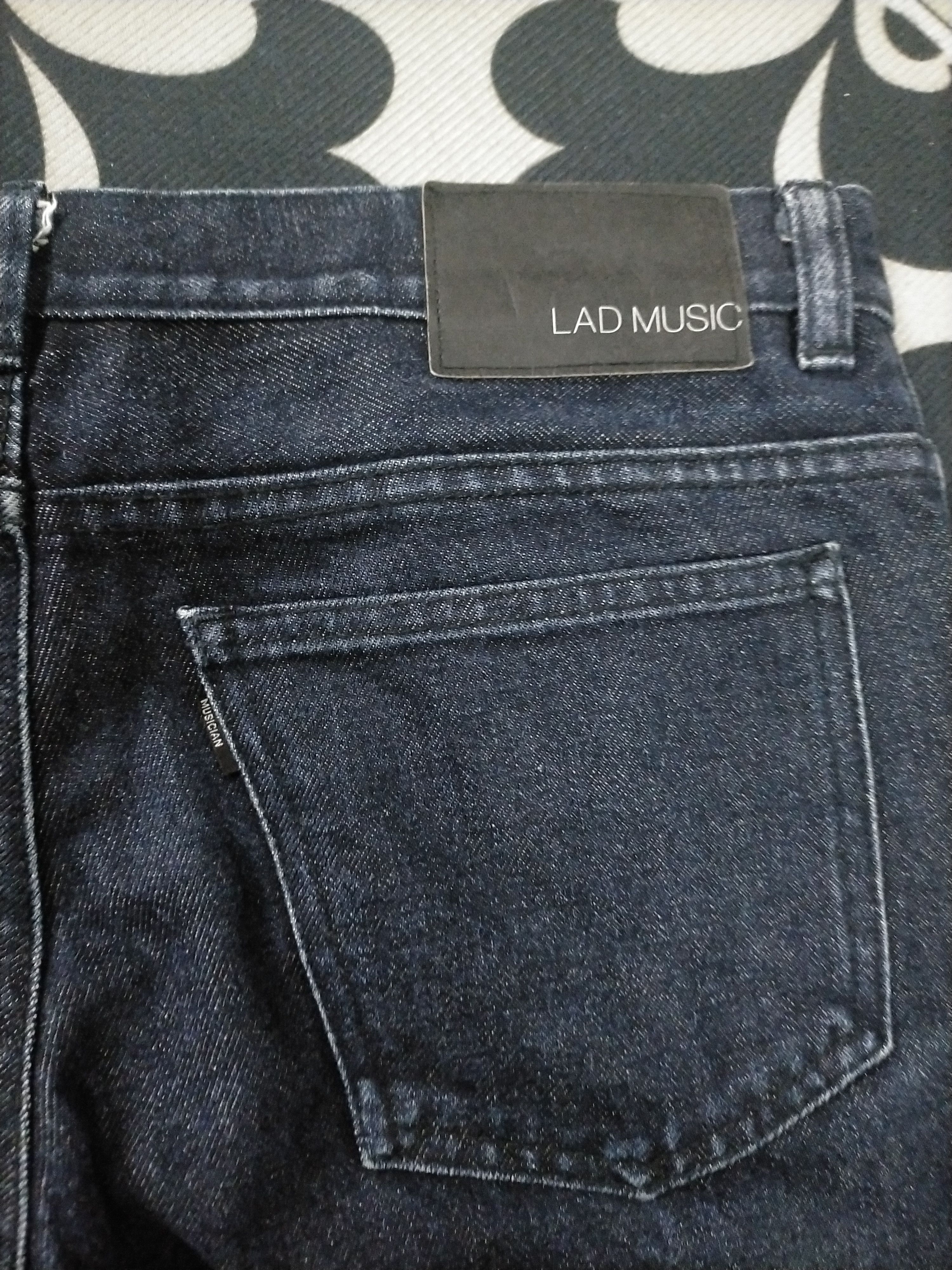 Japanese Brand × Lad Musician 🔥Lad Musician Zipper Skinny Jeans Size US 29 - 6 Thumbnail
