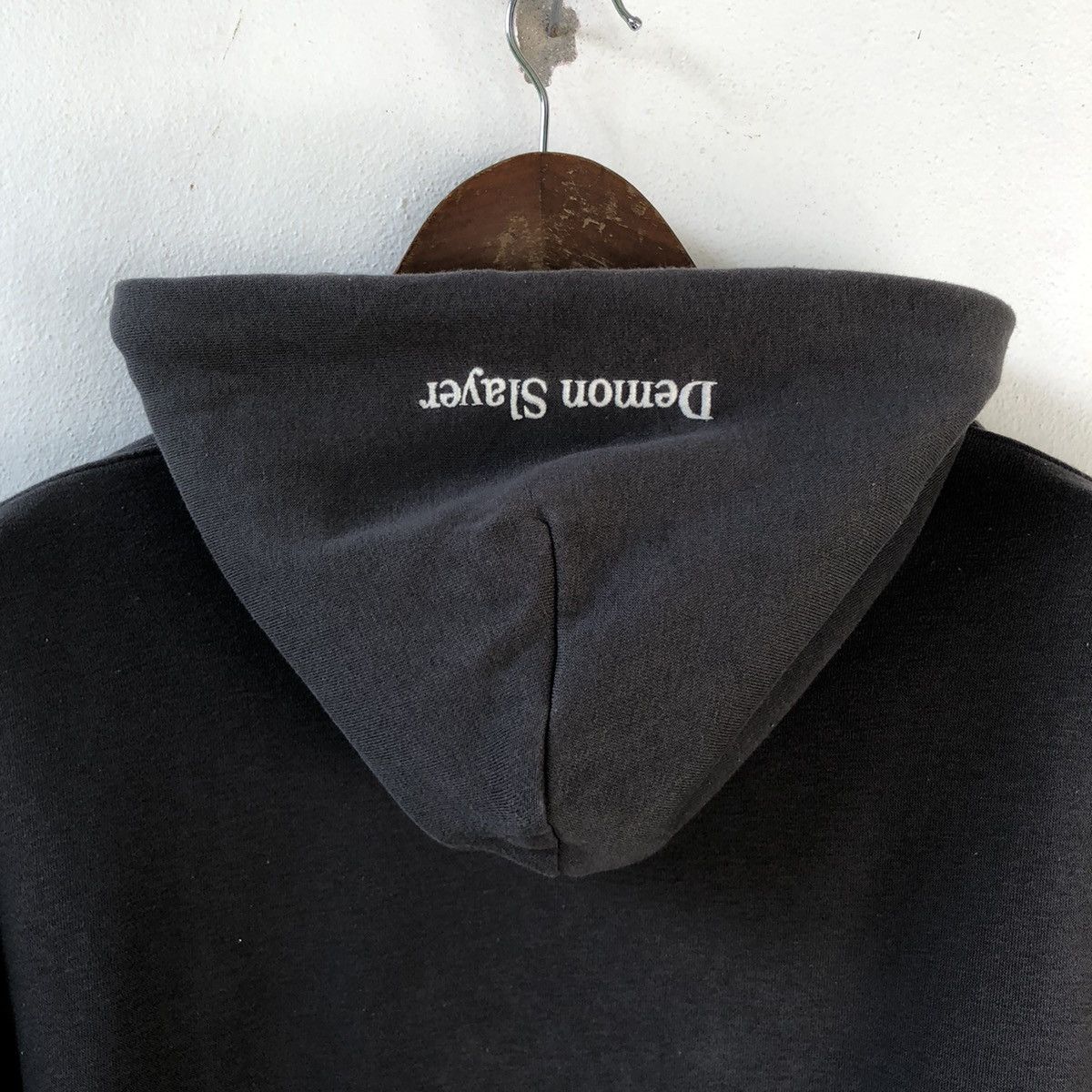 Anime × GU GU X Demon Slayer Embroidered Hoddie - Tanjiro Collab Size US XL / EU 56 / 4 - 6 Thumbnail