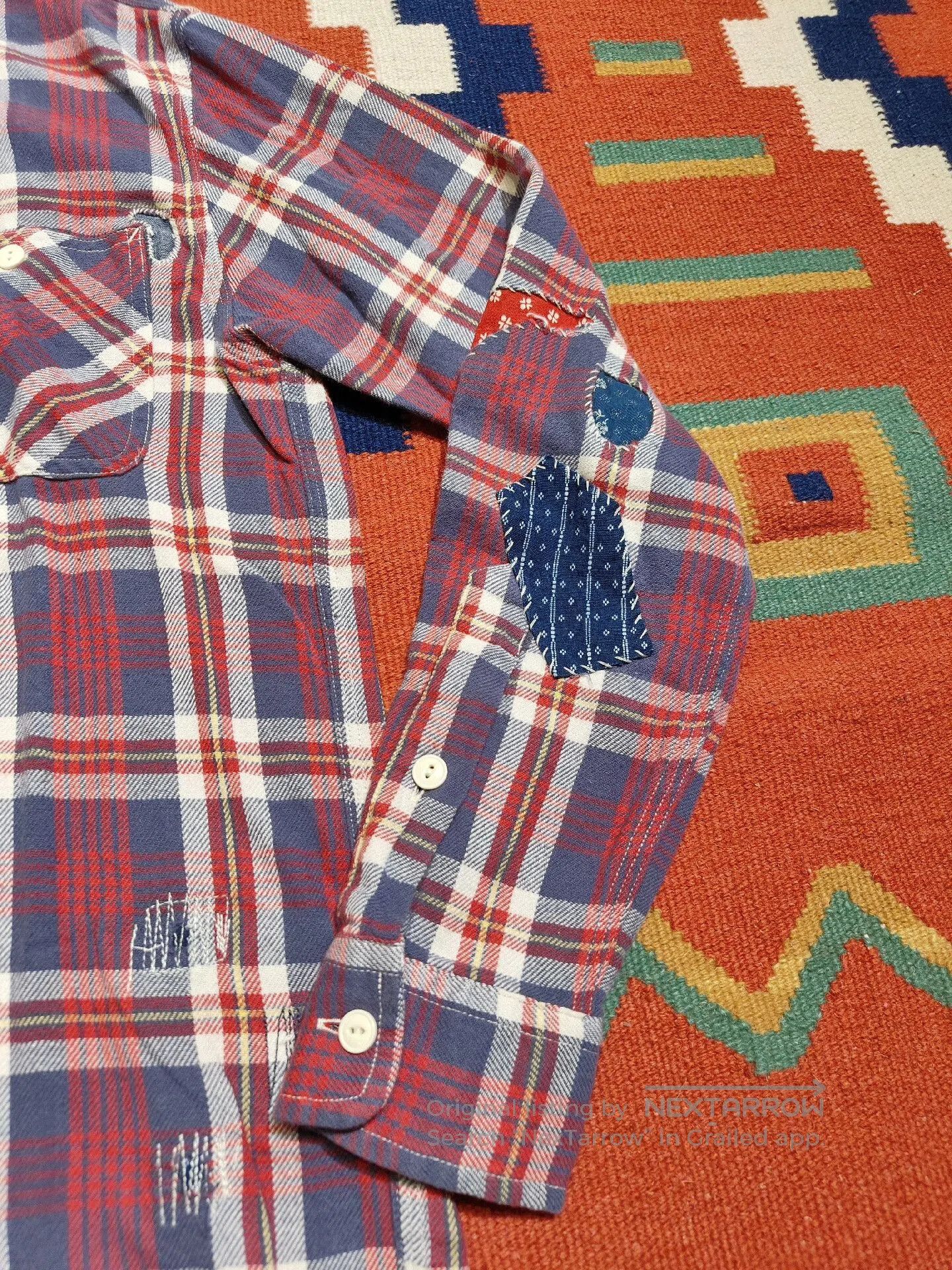 Polo Ralph Lauren Polo Country RL Distressed Flannel Shirt. Size US XS / EU 42 / 0 - 8 Thumbnail
