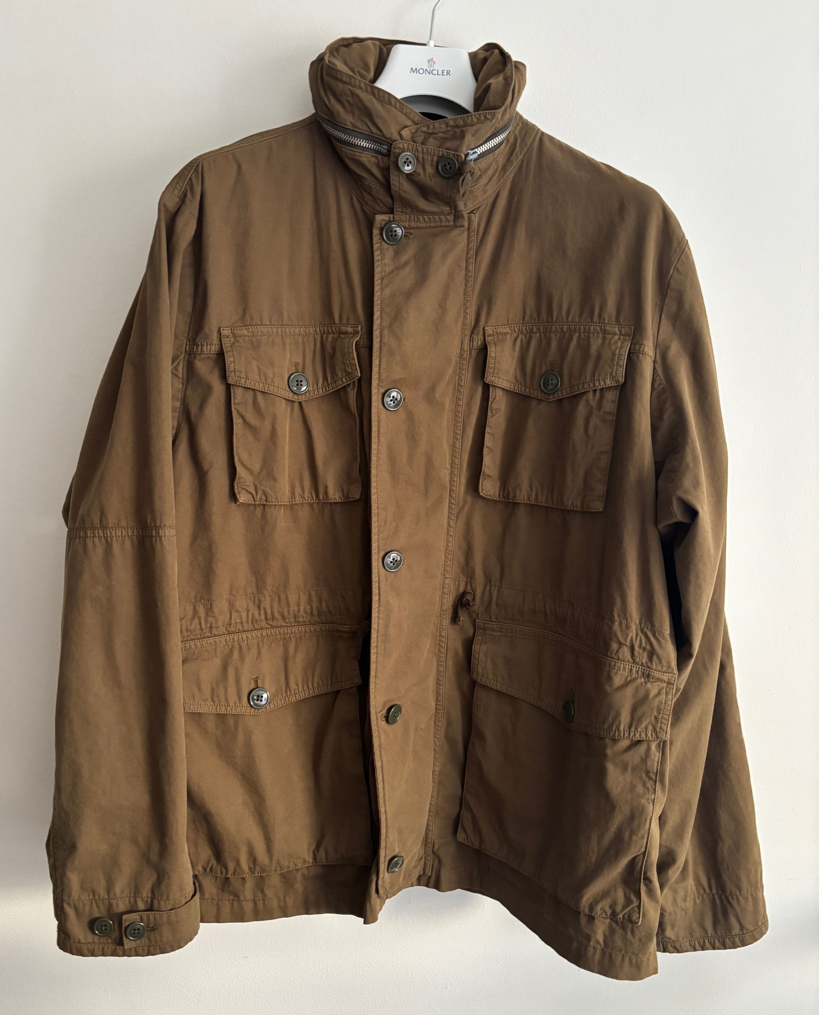 Wallace & Barnes $275 Field Cotton Mechanics Jacket/ Coat- Olive Drab XL Size US XL / EU 56 / 4 - 3 Thumbnail