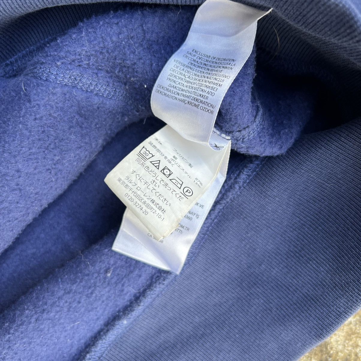 Polo Ralph Lauren Polo Ralph Lauren Spell Out Zip up Hoodie Size US M / EU 48-50 / 2 - 8 Thumbnail