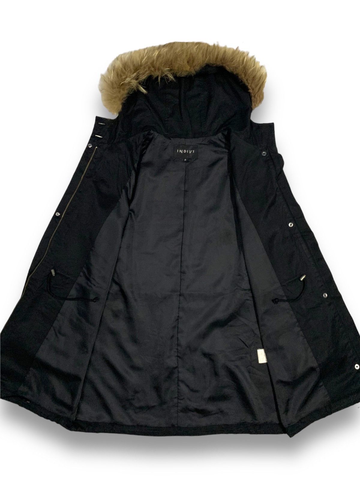 14th Addiction Japanese Brand Multi-pockets Raccoon Fur Hooded Parka Jacket Size US S / EU 44-46 / 1 - 3 Thumbnail
