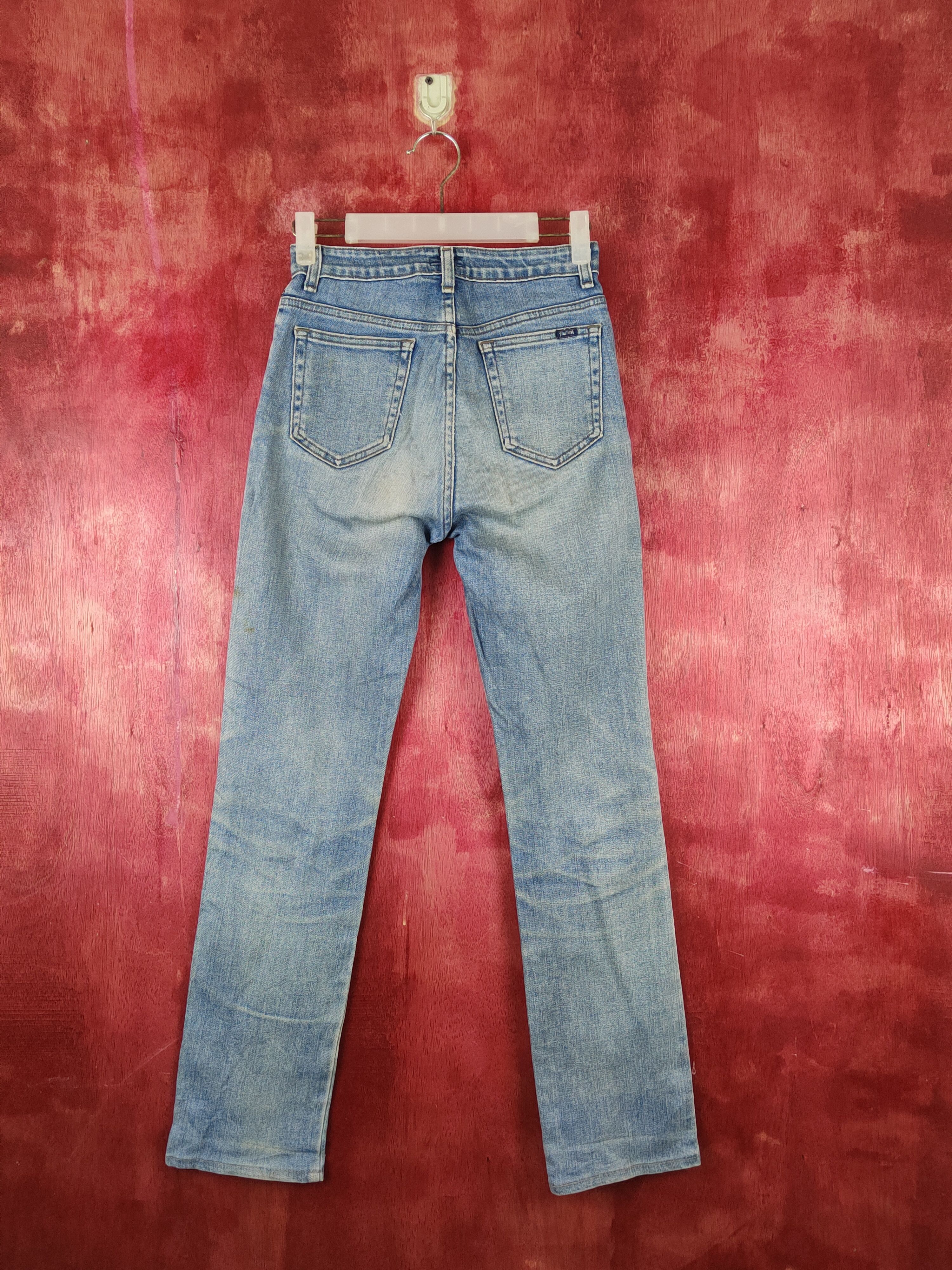 Edwin × Japanese Brand Something-Edwin Blue Faded Distressed Ripped Jeans #S1769 Size 29" - 7 Thumbnail