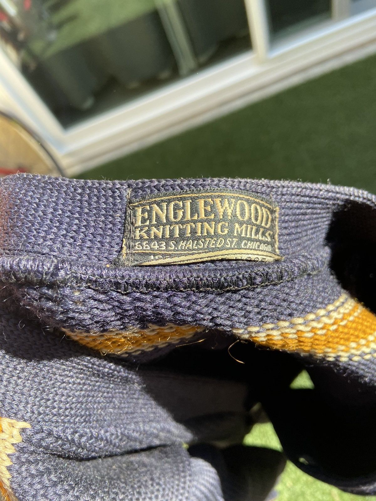 Vintage VTG 50’s Englewood Mills Chicago Wool Cardigan Size US S / EU 44-46 / 1 - 8 Thumbnail