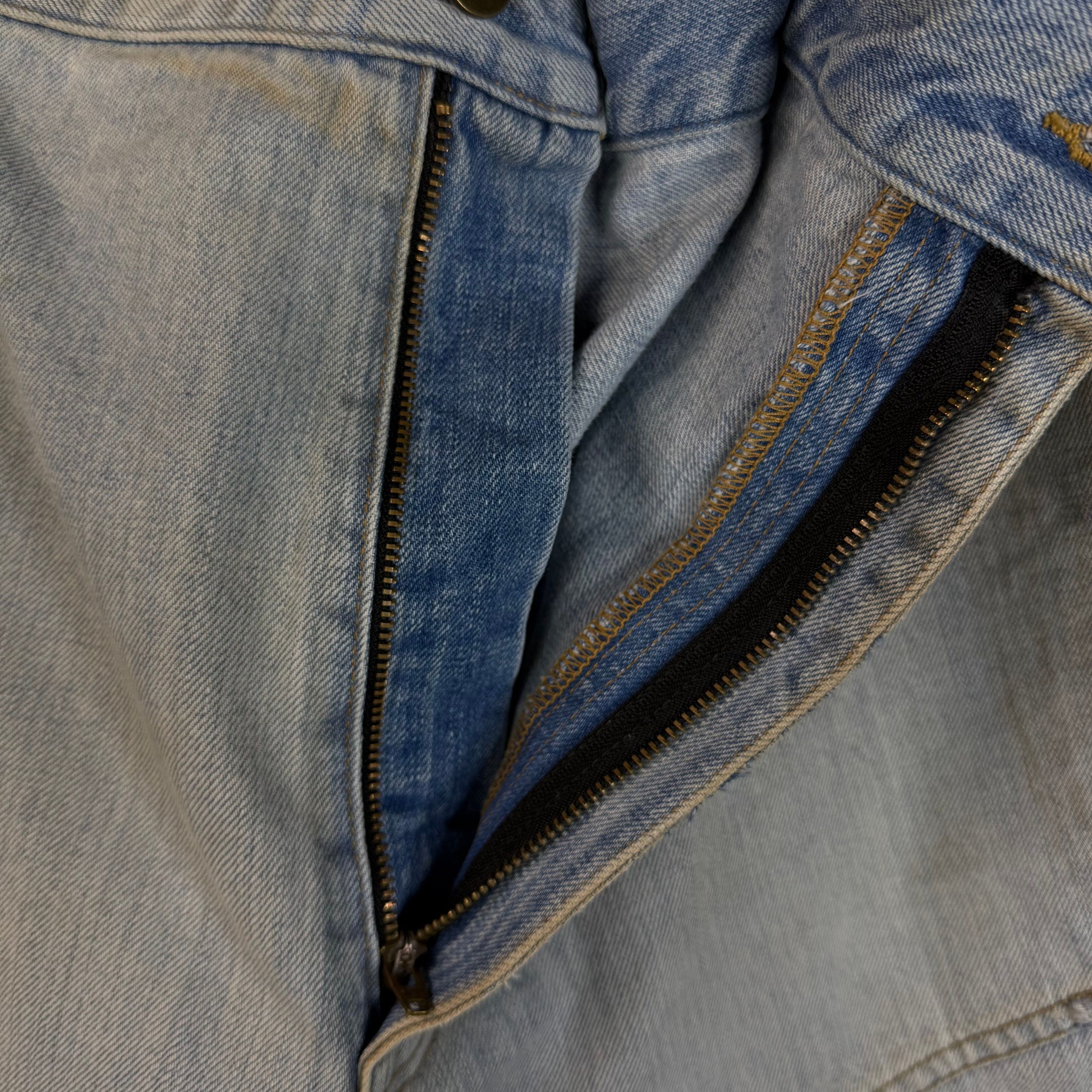 Warren Lotas Warren Lotas Baggy Motto Jean Shorts Size 40" Size US 40 / EU 56 - 7 Thumbnail