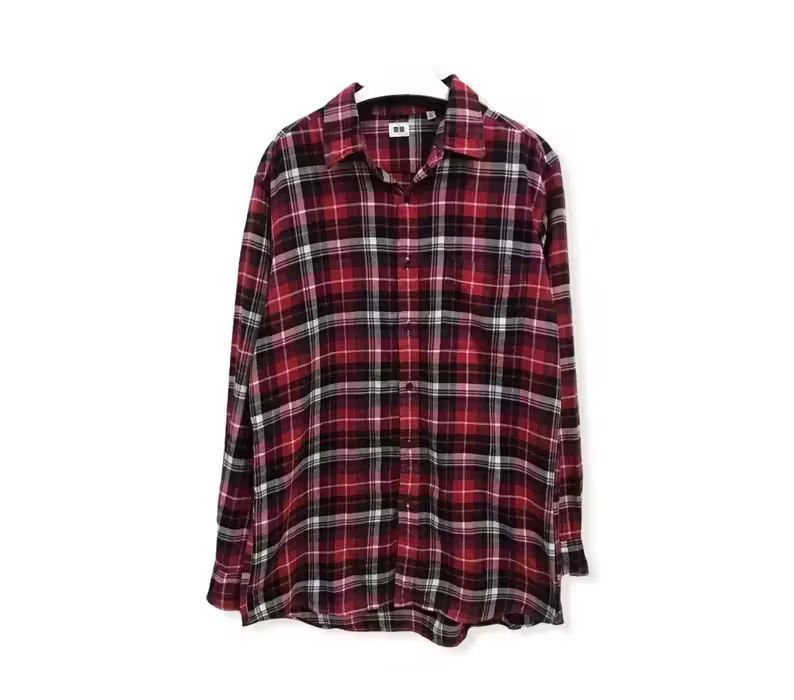 image of Uniqlo Flannel Shirt, Men's (Size XL)