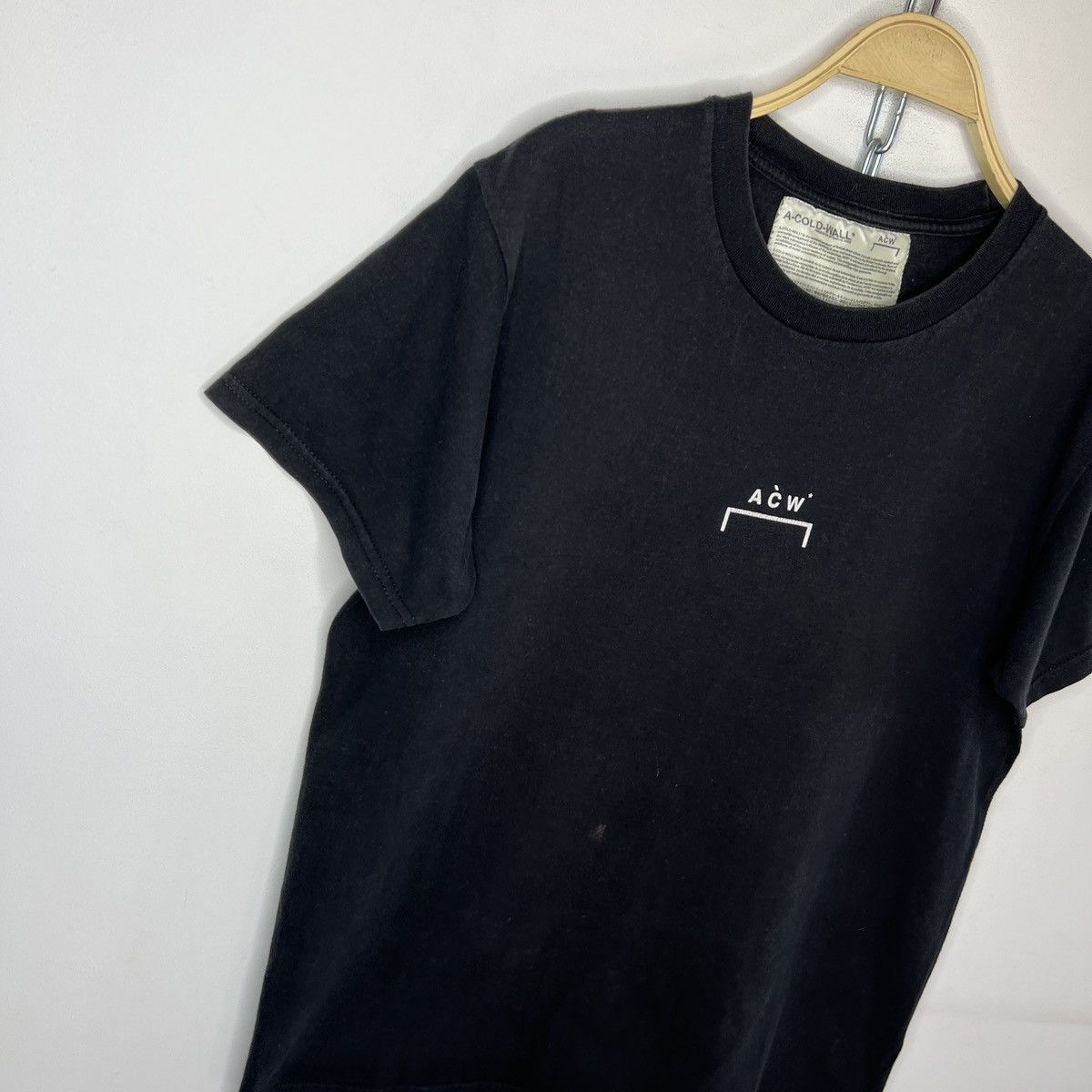 A-COLD-WALL* A Cold Wall Logo T-Shirt Black Size US M / EU 48-50 / 2 - 4 Thumbnail
