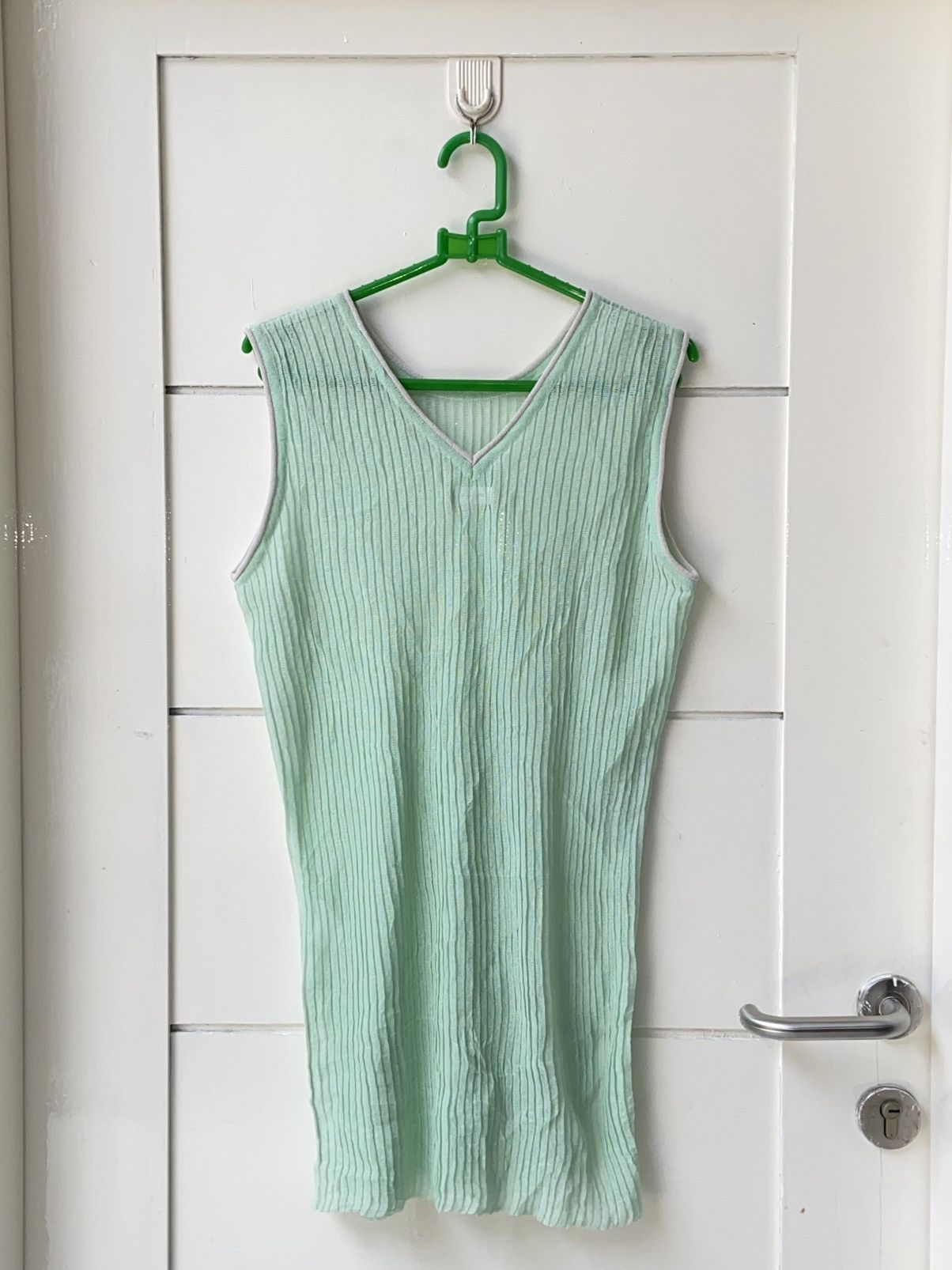 Designer × Japanese Brand LIFE WITH FLOWERS Mesh Knit T-shirt Size US XS / EU 42 / 0 - 10 Thumbnail