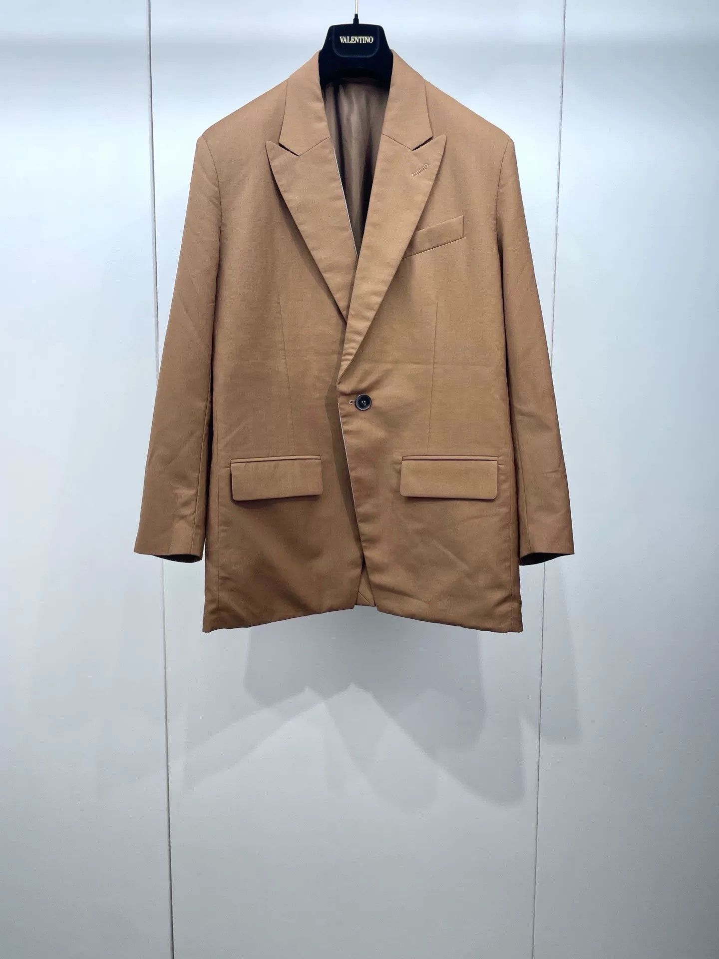 Valentino Valentino Brown Casual Suit Top Size US XL / EU 56 / 4 - 1 Thumbnail