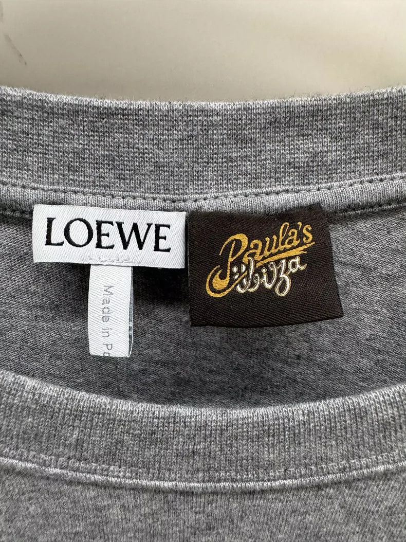 Loewe Loewe Logo embroidery short-sleeve T-shirt Size US XXL / EU 58 / 5 - 3 Thumbnail