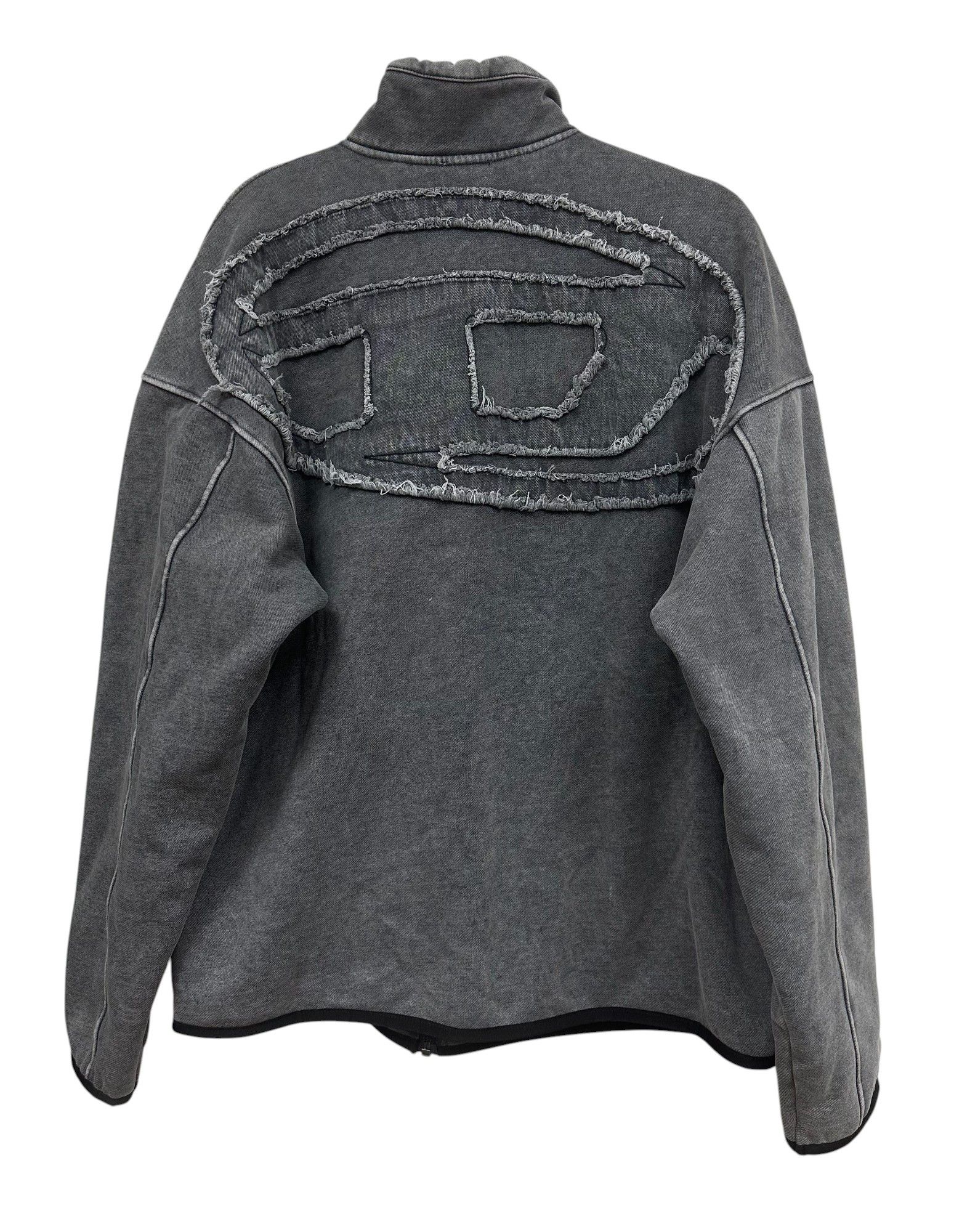 Diesel Grey Sweatshirt Jacket Size US L / EU 52-54 / 3 - 3 Thumbnail