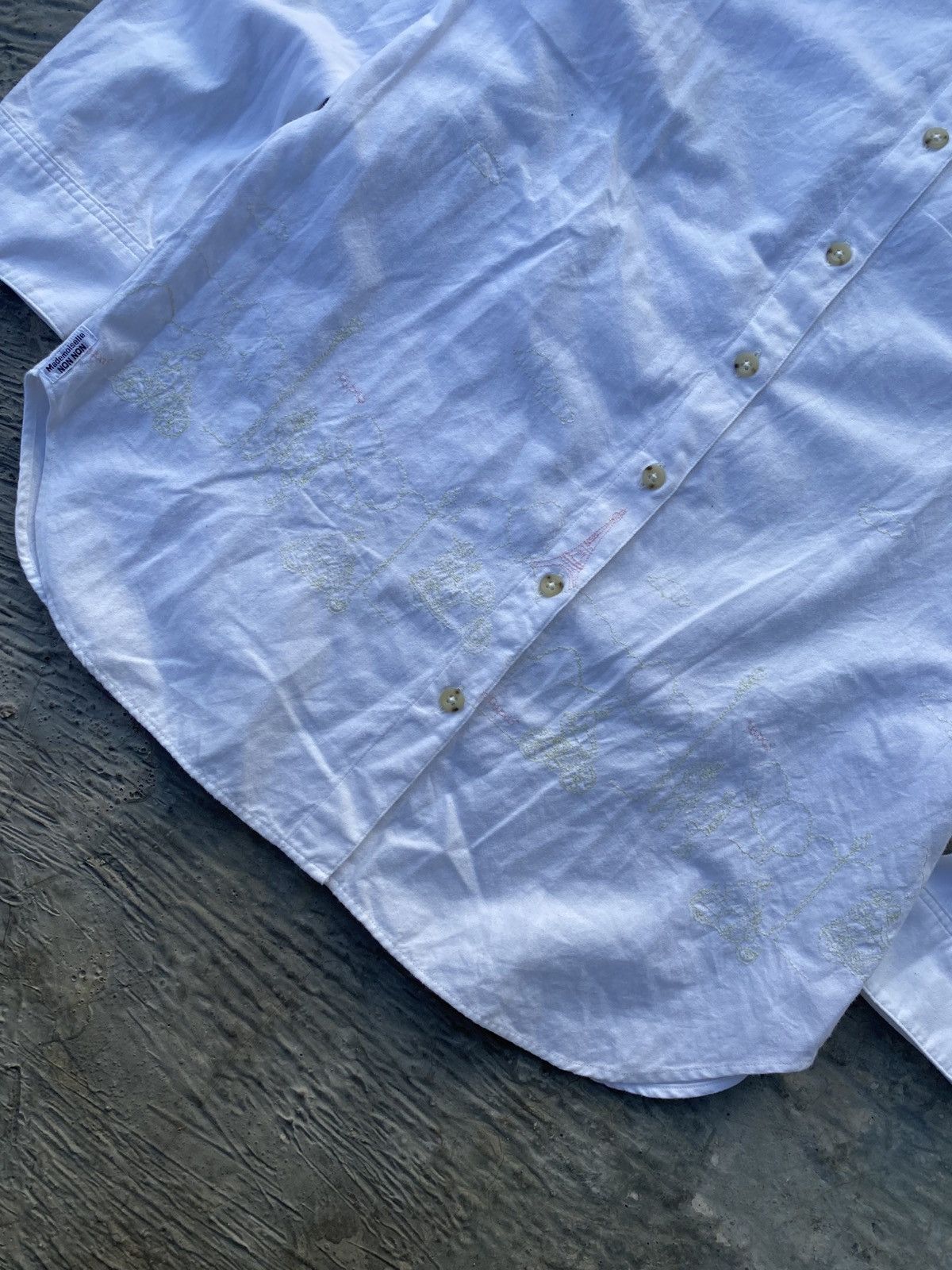 Issey Miyake Mademoiselle NON NON by Issey Miyake Button Up Long Shirt Size US M / EU 48-50 / 2 - 3 Thumbnail