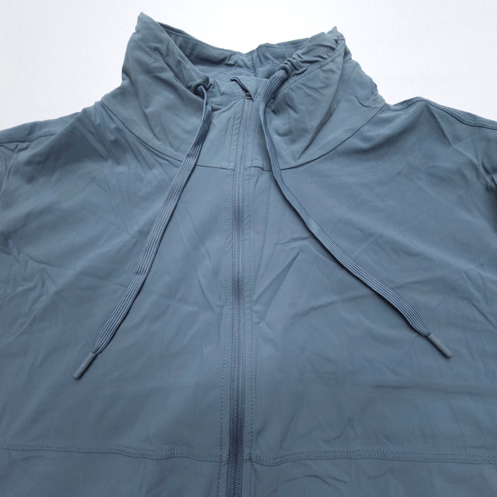 Vintage Kirkland Signature Jacket Shirt Women 2XL Blue Full Zip Lightweight Outdoor Active Stretch Pockets Casual Travel (Mens/Womens) Size XXL / US 16-18 / IT 52-54 - 3 Thumbnail