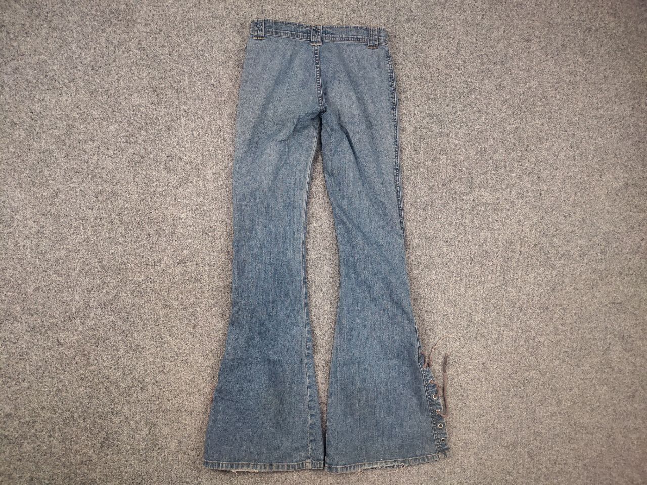If Six Was Nine Vintage Y2K LGB Flared Low Rise Jeans hysteric style Size 30" / US 8 / IT 44 - 9 Thumbnail