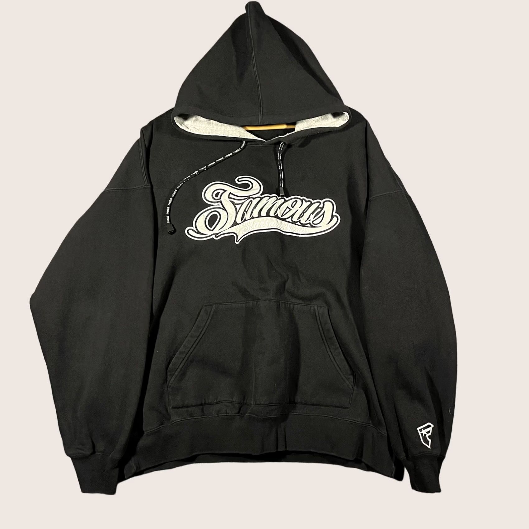 Barker VINTAGE Famous Stars & Straps Hoodie 2XL Black Travis Barker Y2K Skate Grunge Blink 182 Mens Size US XXL / EU 58 / 5 - 1 Thumbnail