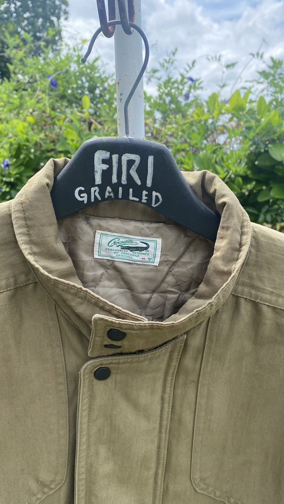 Japanese Brand × Vintage Vintage Crocodile Bomber Jacket Designed by Hamada Size US M / EU 48-50 / 2 - 14 Thumbnail
