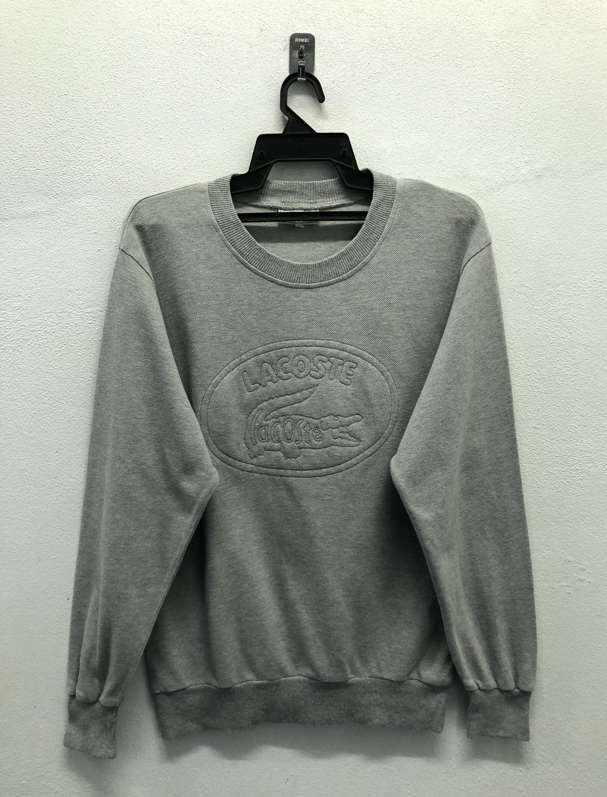 Lacoste Vintage Chemise Lacoste Sweatshirt Size US M / EU 48-50 / 2 - 1 Thumbnail