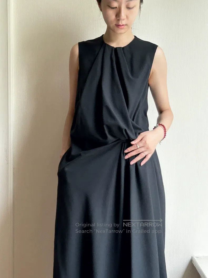 Hermes Hermes Asymmetrical Deformed Dress, Wool Fabric Size XS / US 0-2 / IT 36-38 - 2 Thumbnail