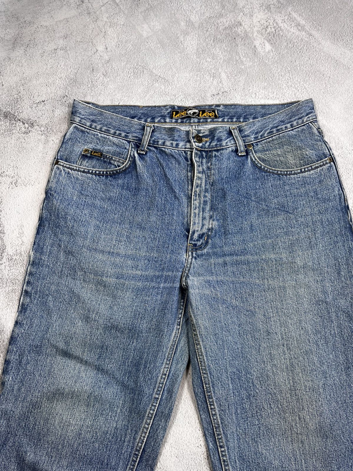 Lee × Vintage Vintage Lee wide denim jeans streetwear size 38 Size US 38 / EU 54 - 4 Thumbnail