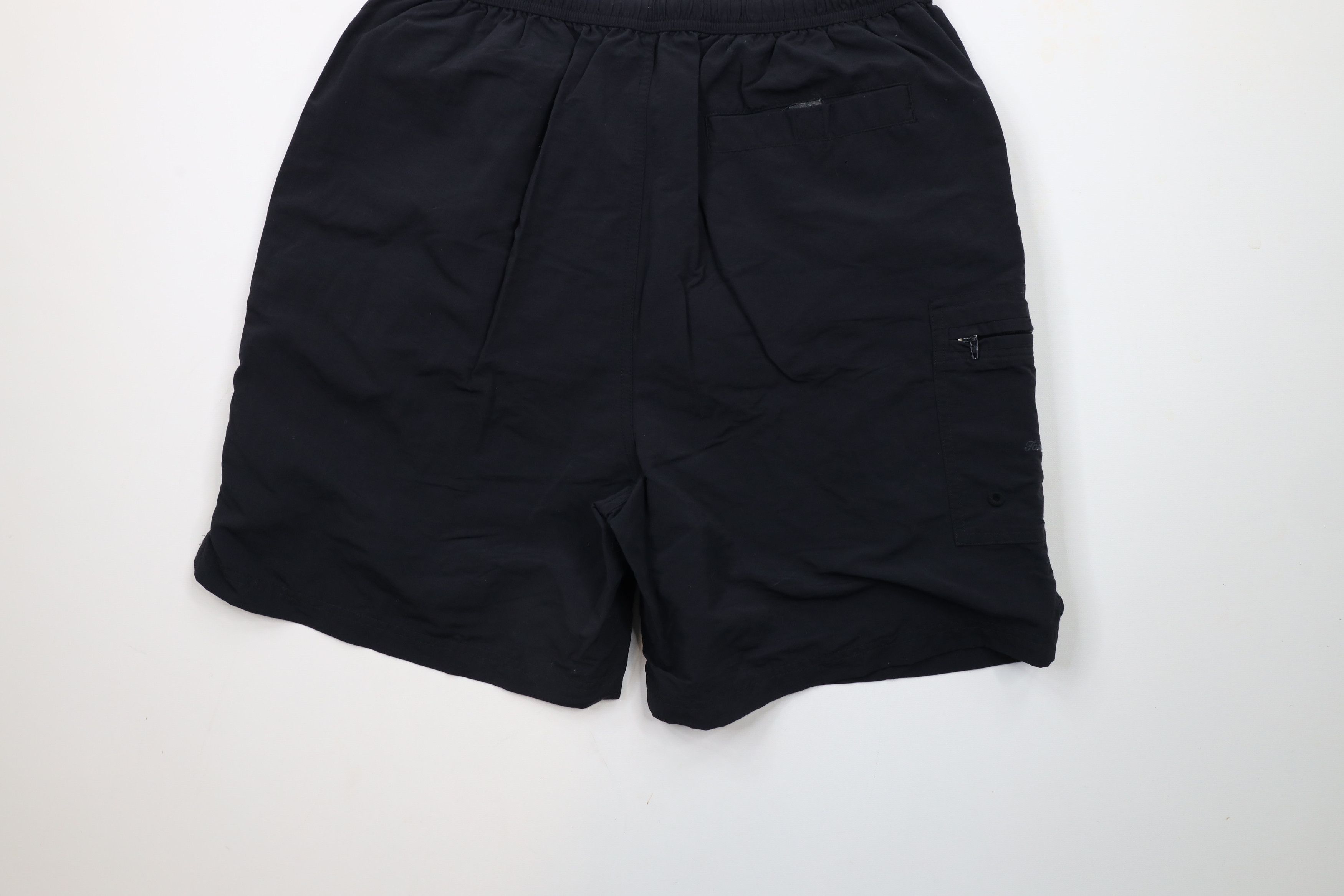Tommy Bahama × Vintage Vintage Tommy Bahama Relax Out Above Knee Lined Shorts Black Size US 34 / EU 50 - 10 Thumbnail