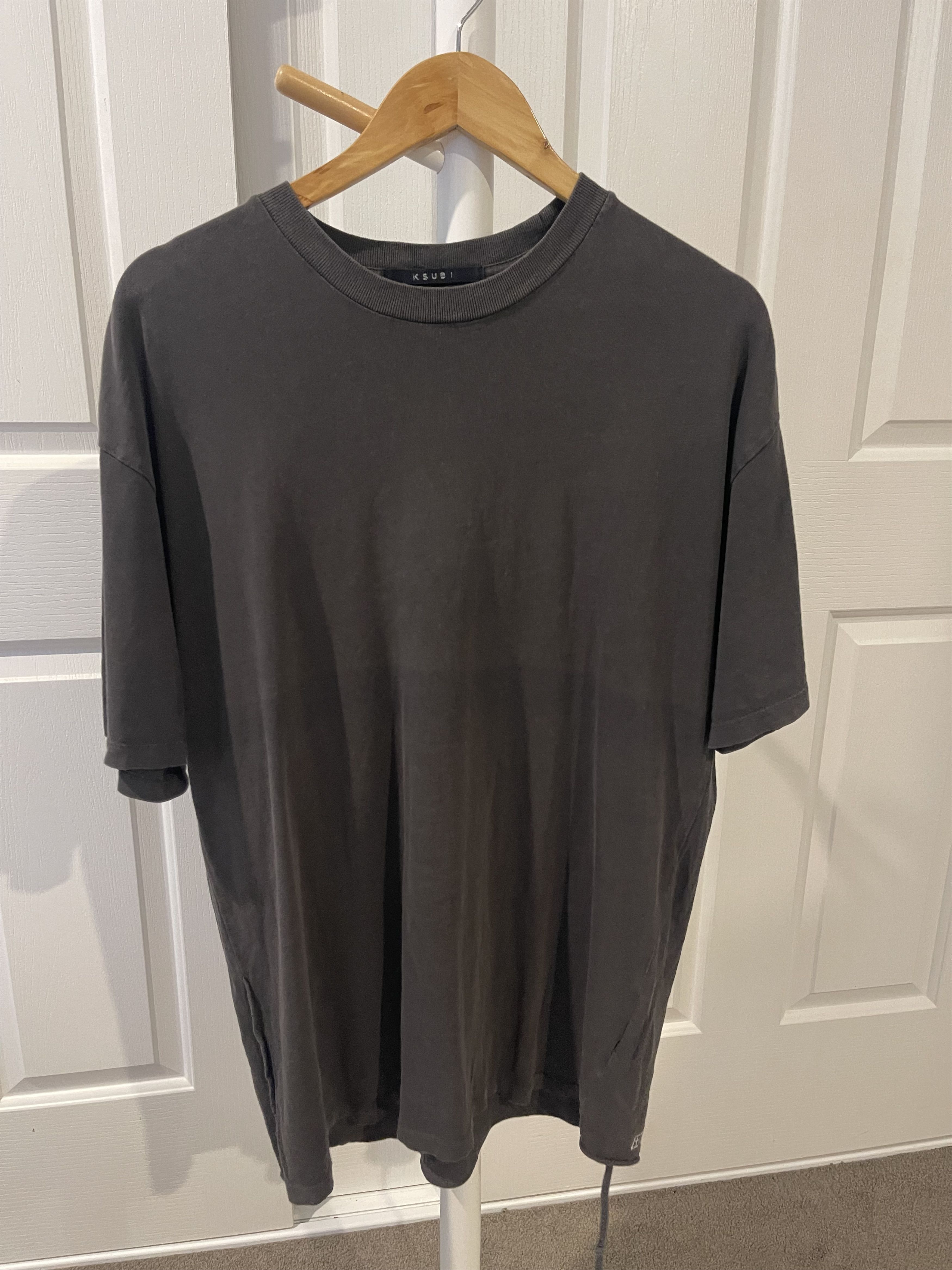 Ksubi Ksubi plain washed grey T-shirt Size US S / EU 44-46 / 1 - 1 Thumbnail