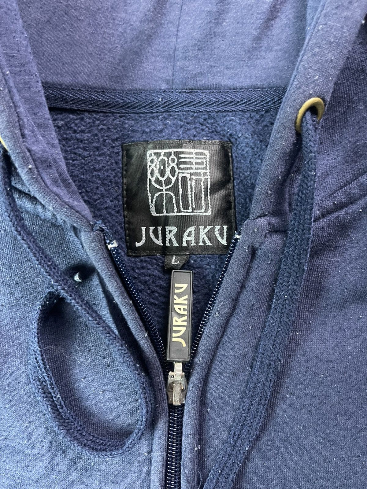 Japanese Brand Juraku hoodies art of dragon Rare 📸 Size US L / EU 52-54 / 3 - 3 Thumbnail
