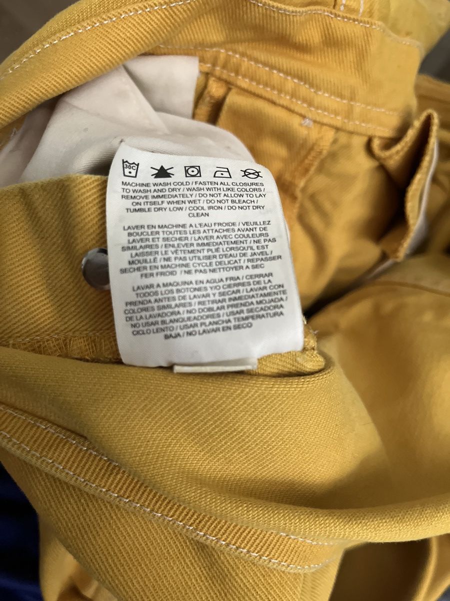 Nike × Supreme Supreme Nike Cotten Twill Overalls Mustard FW18 Size US 30 / EU 46 - 6 Thumbnail