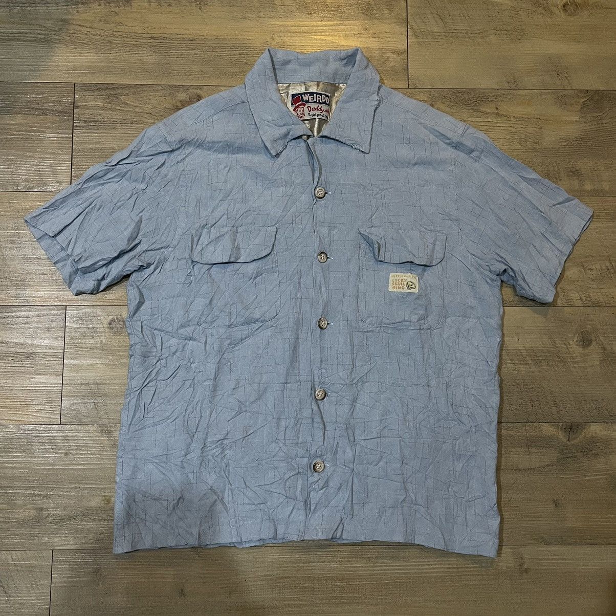 Japanese Brand Weirdo rayon shirt Size US L / EU 52-54 / 3 - 1 Thumbnail