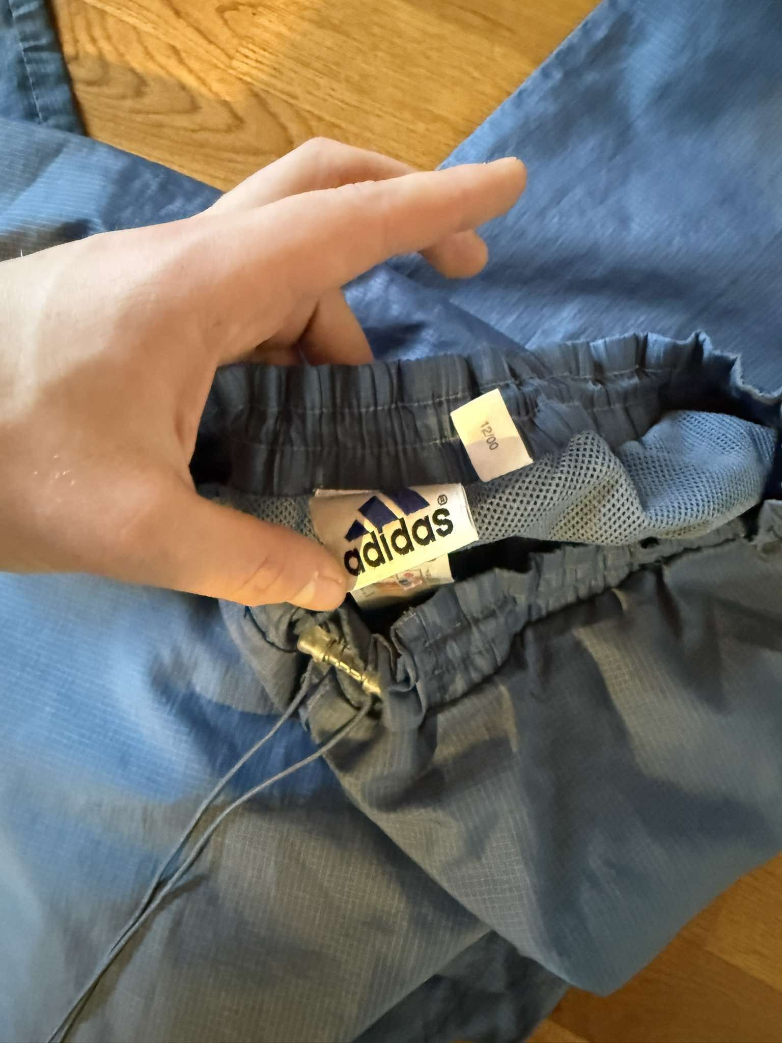 Adidas × Vintage Adidas Vintage Track Pants – Blue Sportswear Size US 34 / EU 50 - 7 Thumbnail