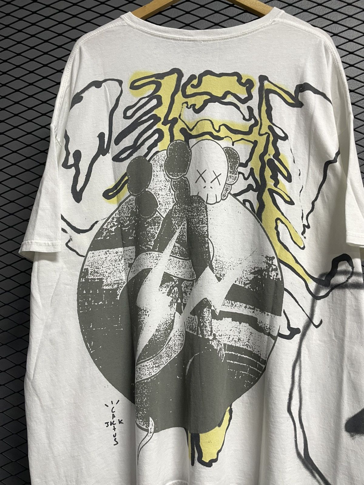 Cactus Jack by Travis Scott x KAWS For Fragment T-Shirt.