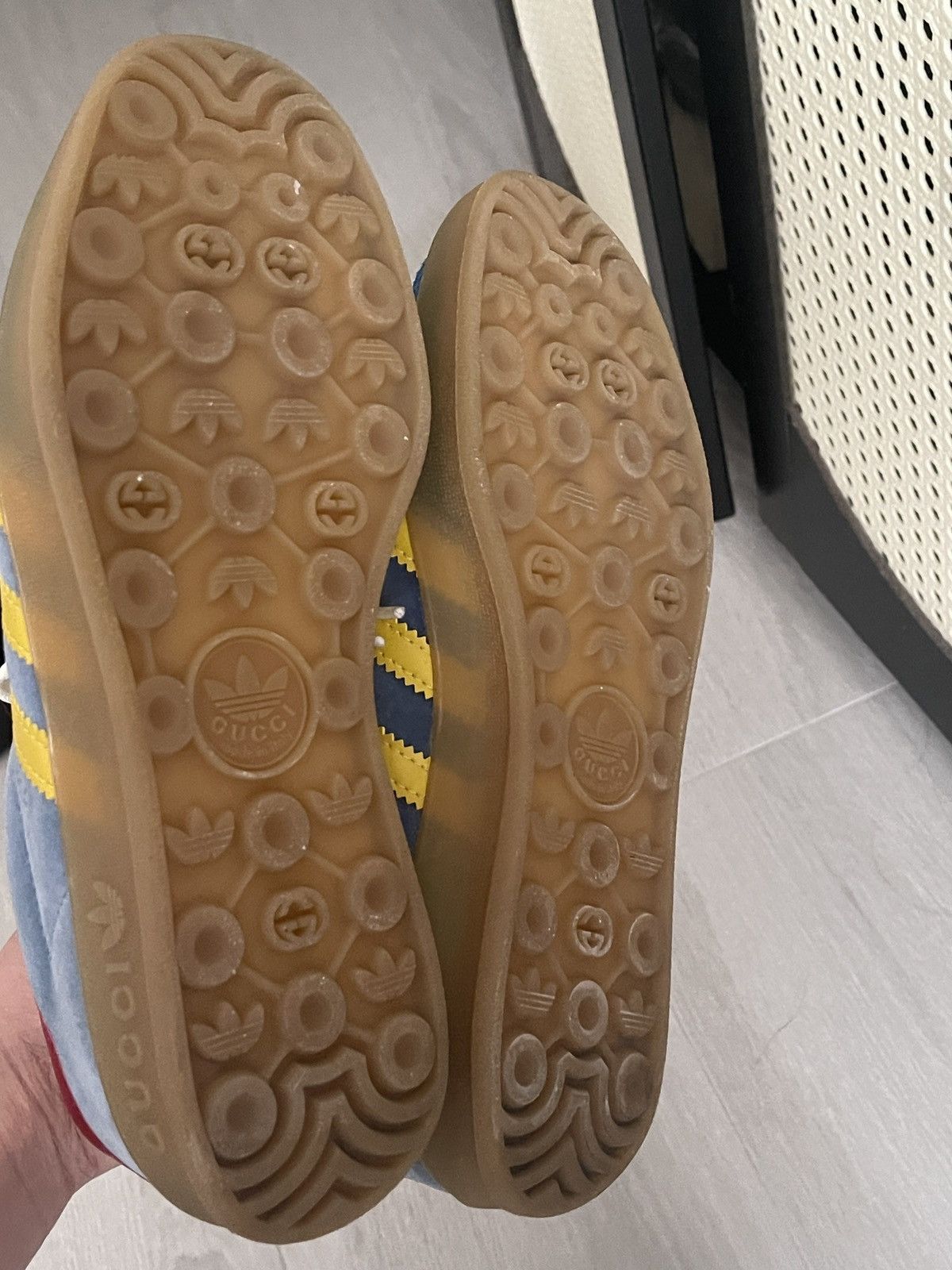 Adidas × Gucci Adidas Gucci Gazelle Blue Size US 7.5 / EU 40-41 - 7 Thumbnail