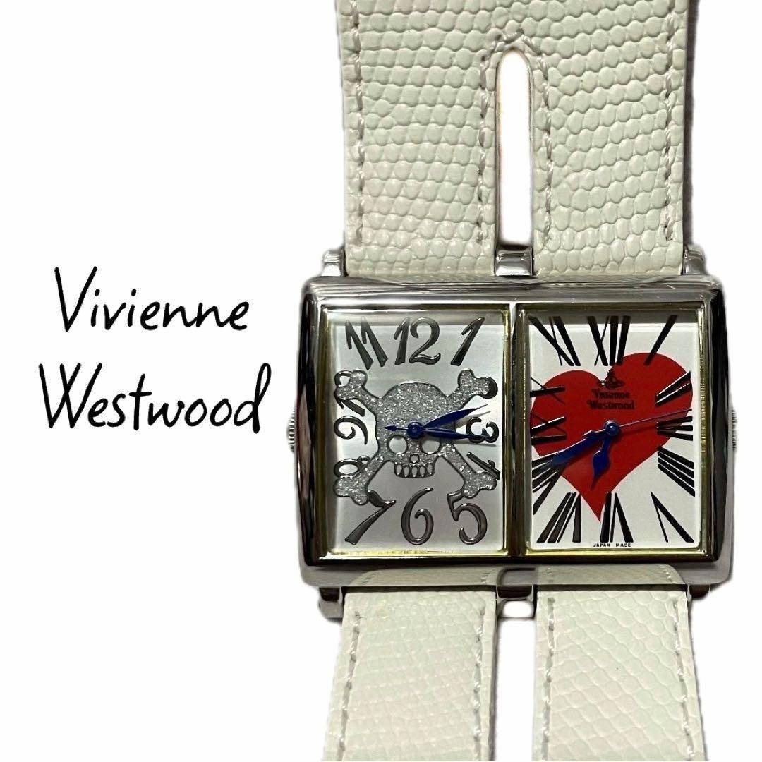 Vivienne Westwood VIVIENNE WESTWOOD Double-Face Watch White One Size Size ONE SIZE - 1 Thumbnail