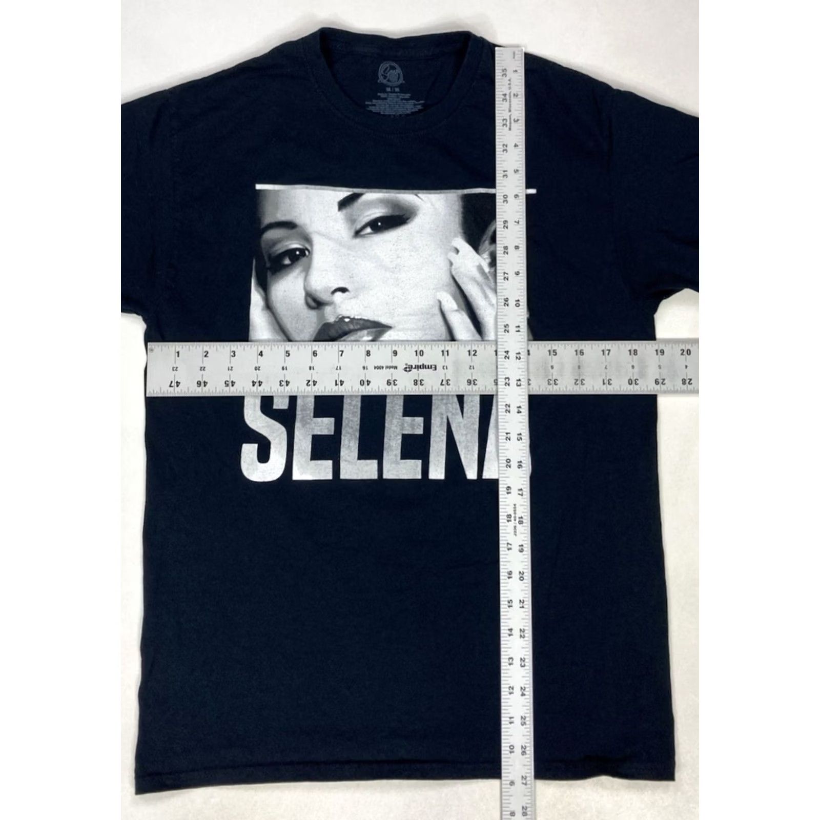 Etro Selena Graphic T-shirt Men Slim Fit Medium Black Short Sleeve Music Retro Size US M / EU 48-50 / 2 - 5 Thumbnail