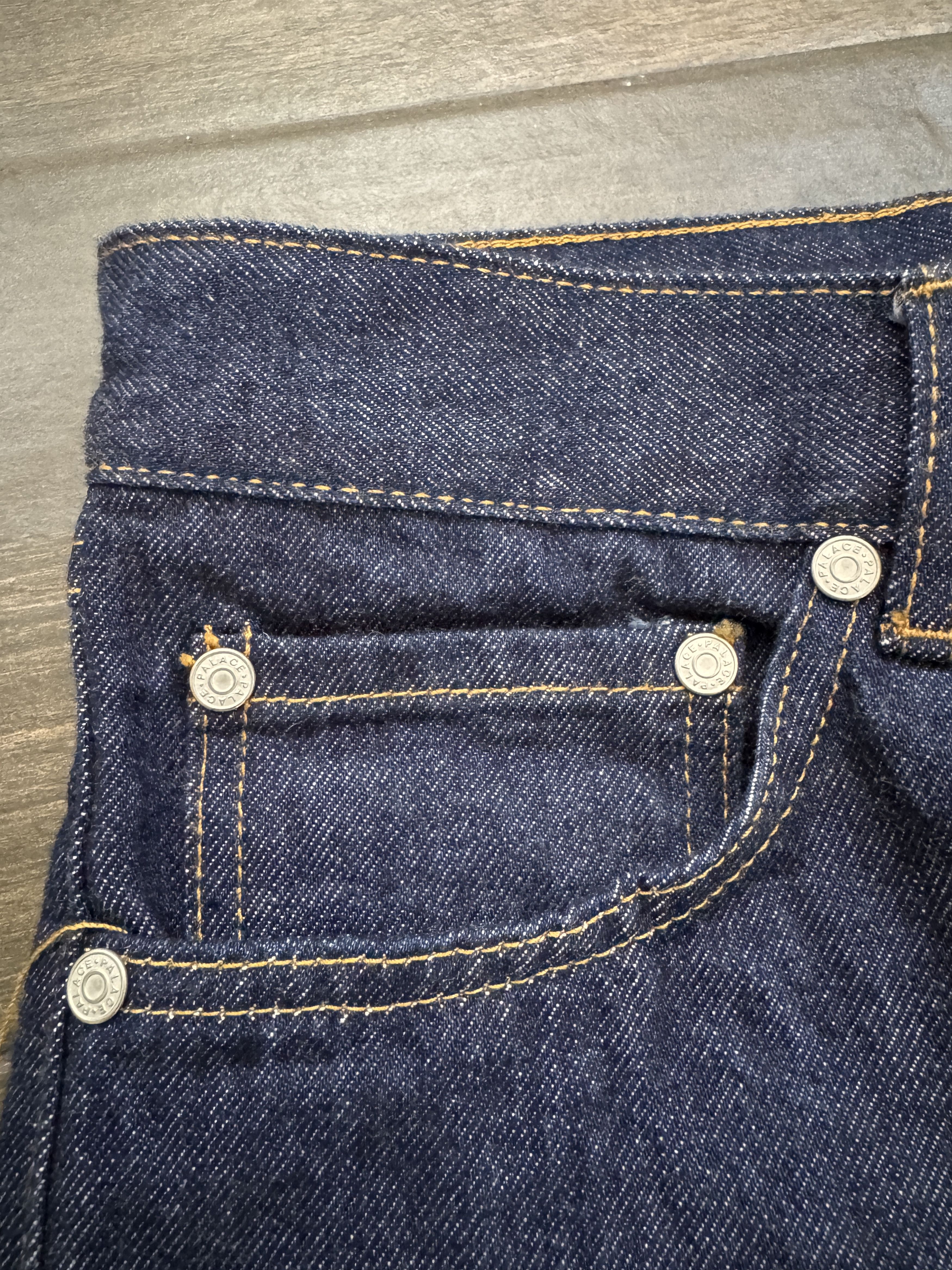 Palace Palace Straight Denim Dark Indigo Blue Size US 30 / EU 46 - 7 Thumbnail