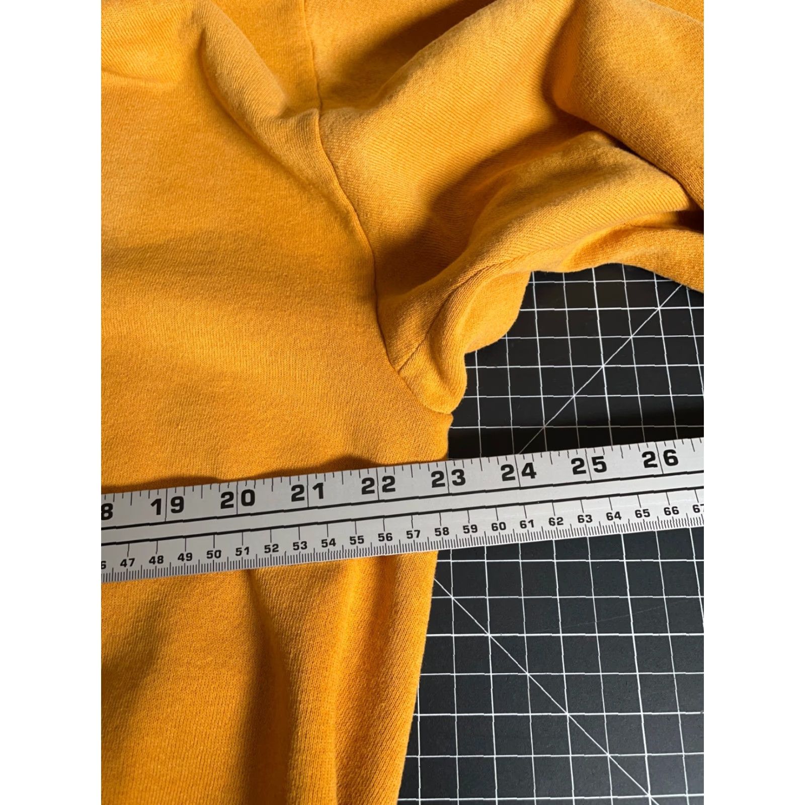 Jerzees VINTAGE Jerzees Football Sweatshirt Adult XL Dark Yellow Crewneck I Gotta Sack 50/50 Mens Sweatshirt Size US XL / EU 56 / 4 - 5 Thumbnail