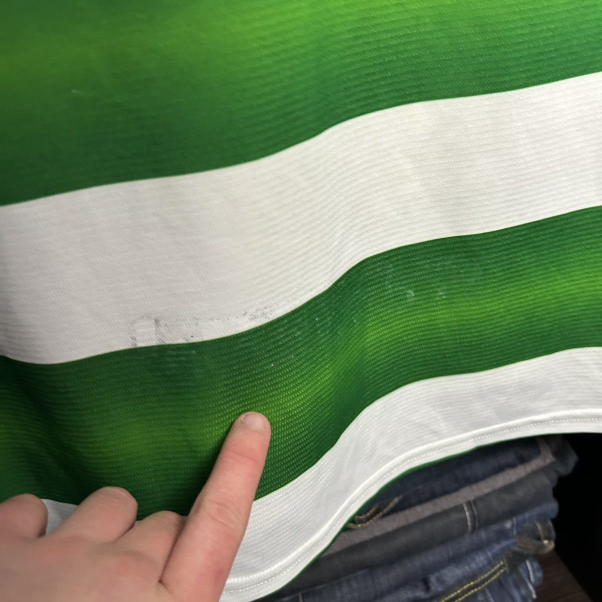 New Balance Mens New Balance FC Celtic Home Soccer jersey size M Size US M / EU 48-50 / 2 - 12 Thumbnail