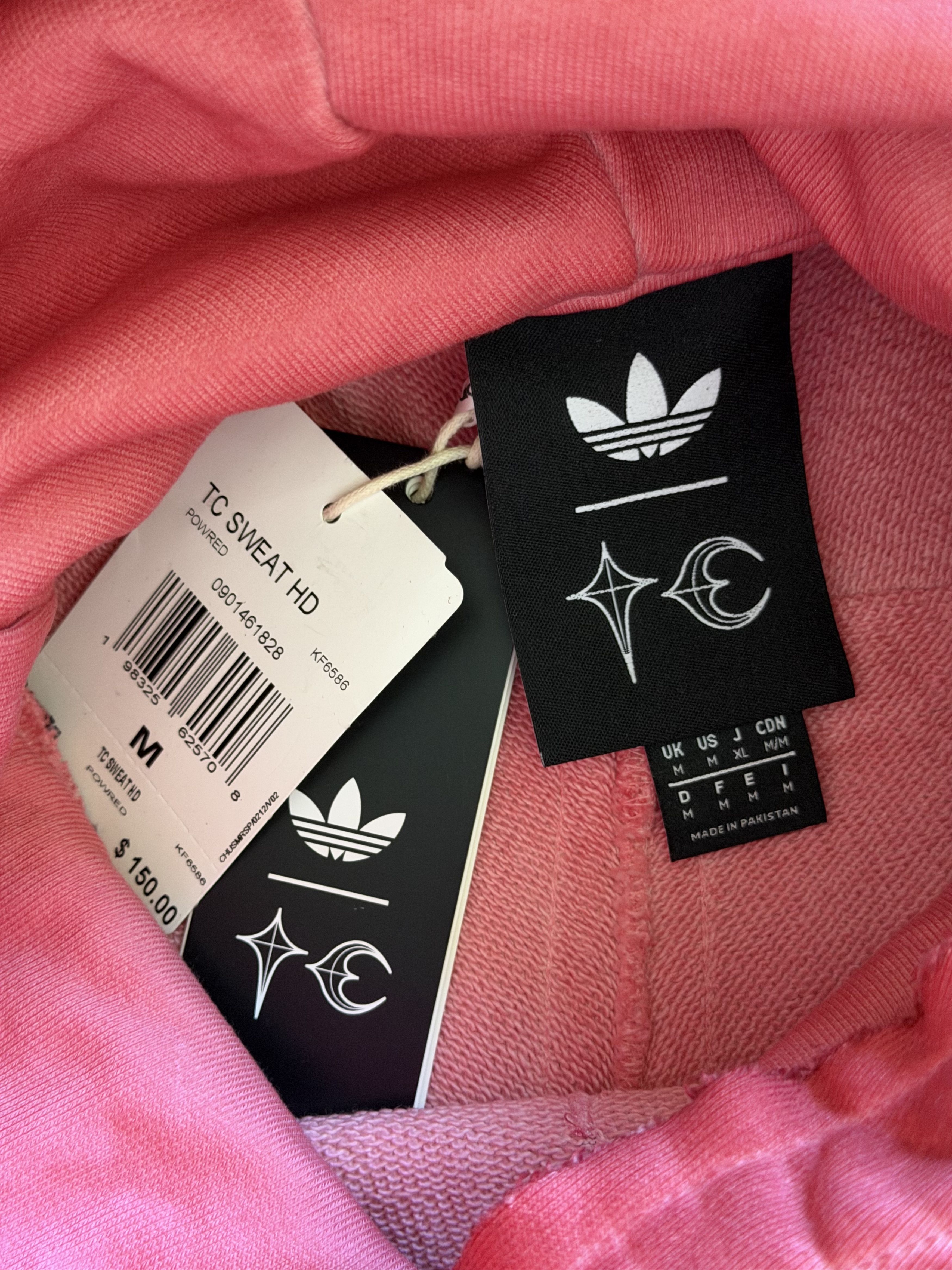 Adidas × Thug Club Thug Club Adidas Hoodie in Power Red Size US M / EU 48-50 / 2 - 8 Thumbnail
