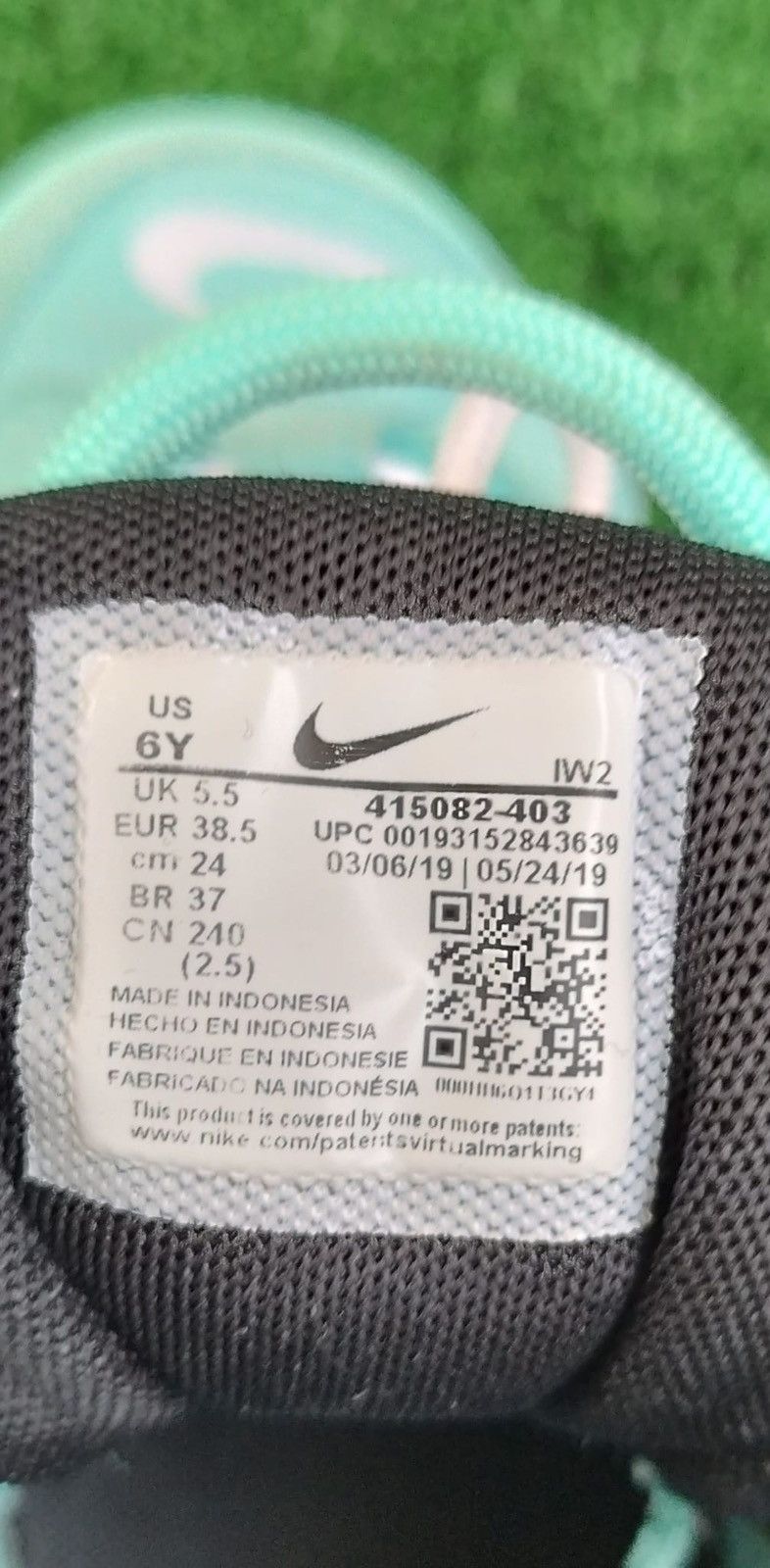 Nike Shoes Nike Air Uptempo Light Aqua Size US 7.5 / IT 37.5 - 8 Thumbnail