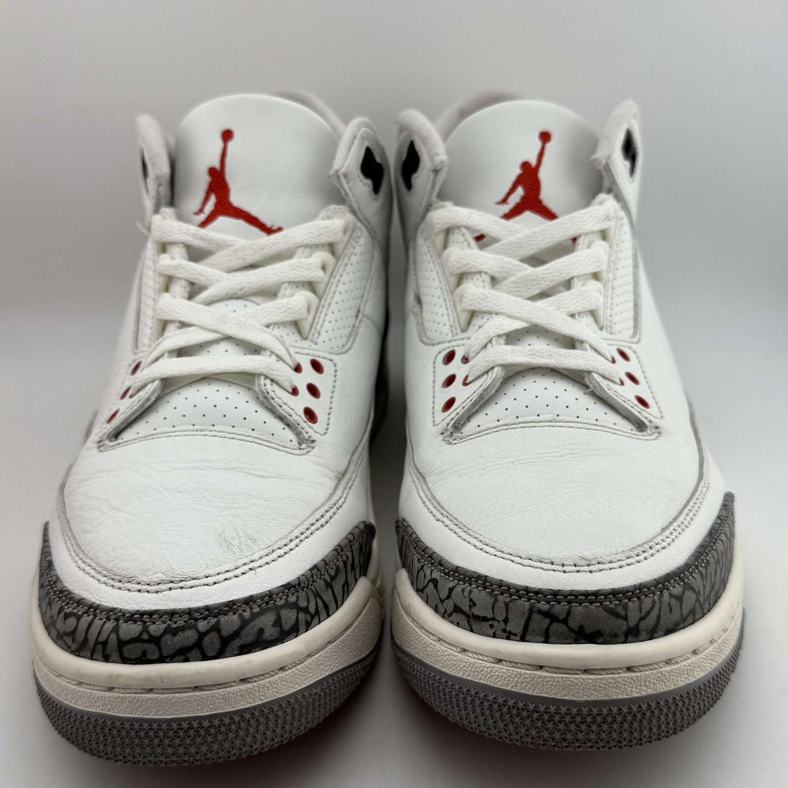 Nike og box Jordan 3 White Cement Reimagined 9.5 Used OG Box Size US 9.5 / EU 42-43 - 3 Thumbnail