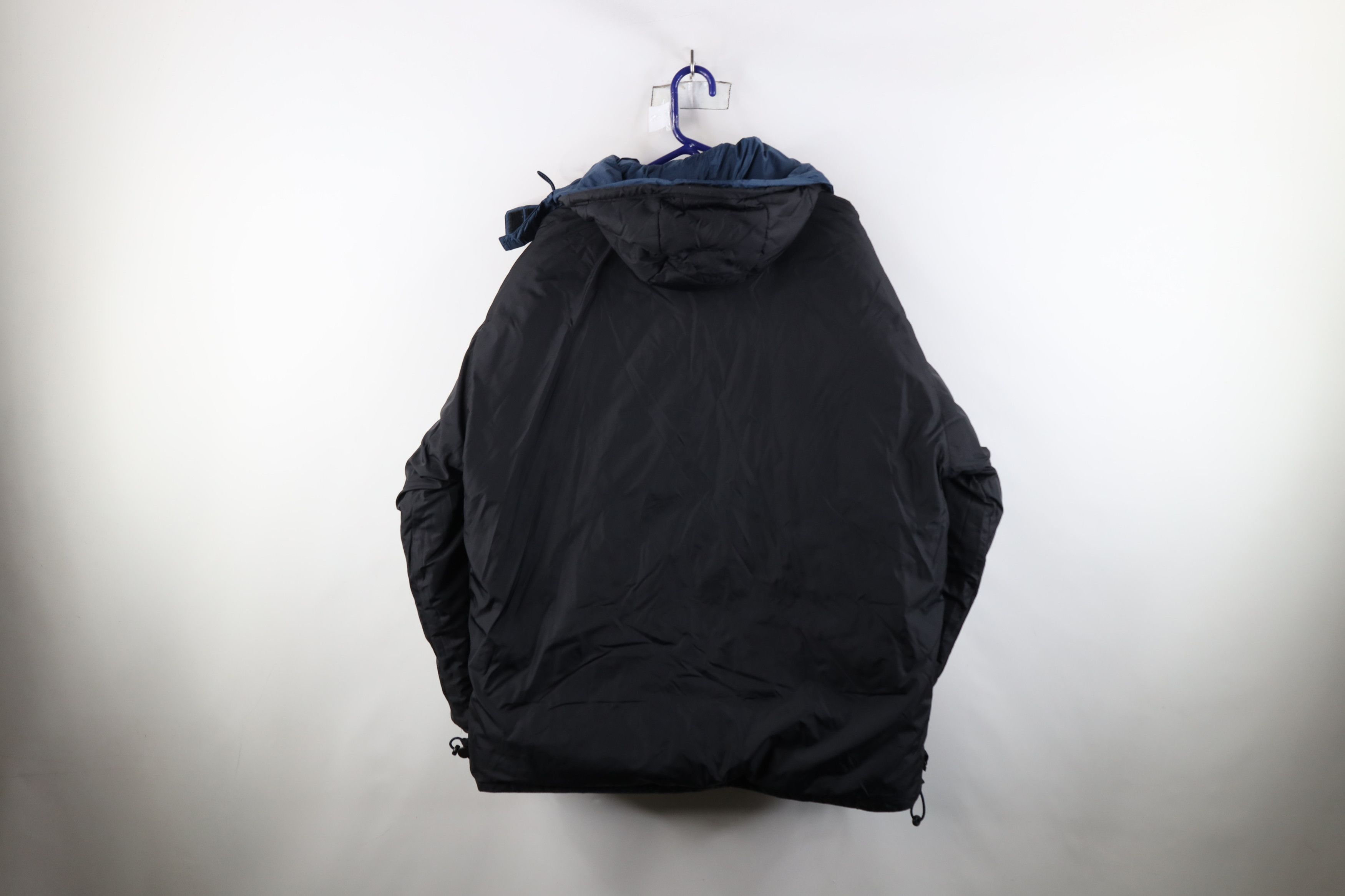 Gap × Vintage Vintage 90s Gap Reversible Duck Down Hooded Puffer Jacket Size US L / EU 52-54 / 3 - 14 Thumbnail