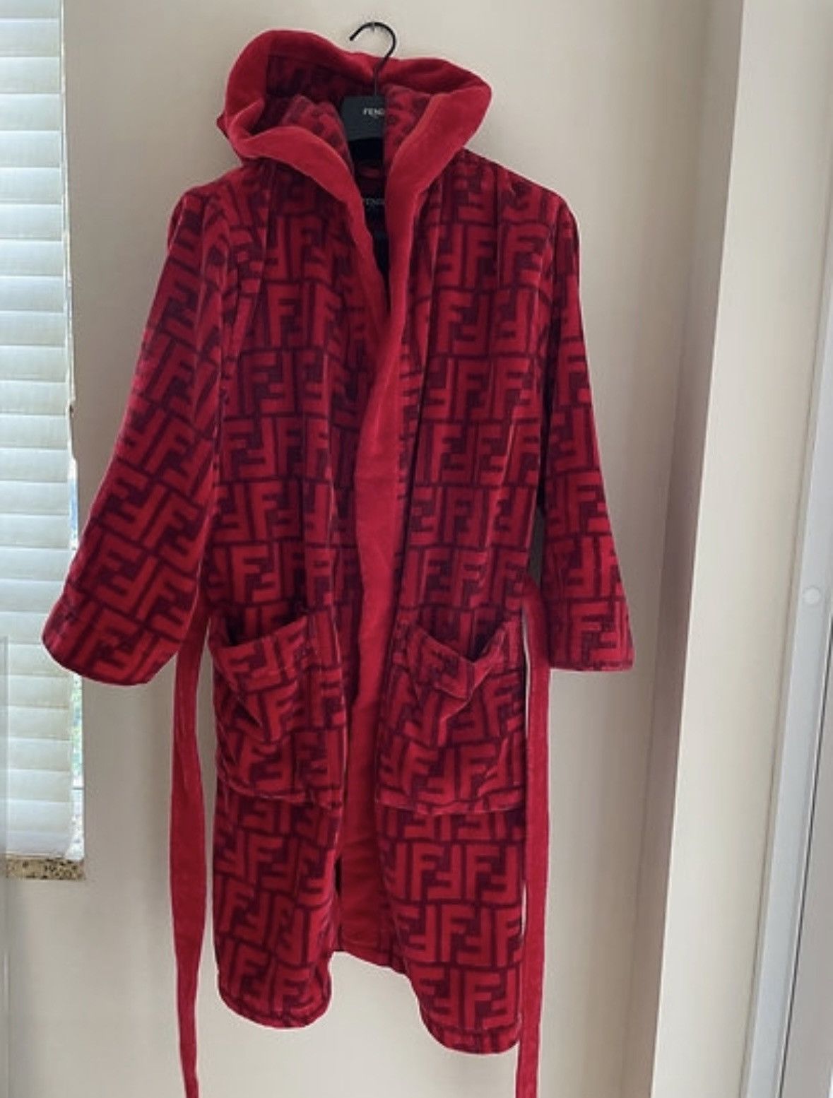 image of Fendi Red Bathrobe, Women's (Size Small)