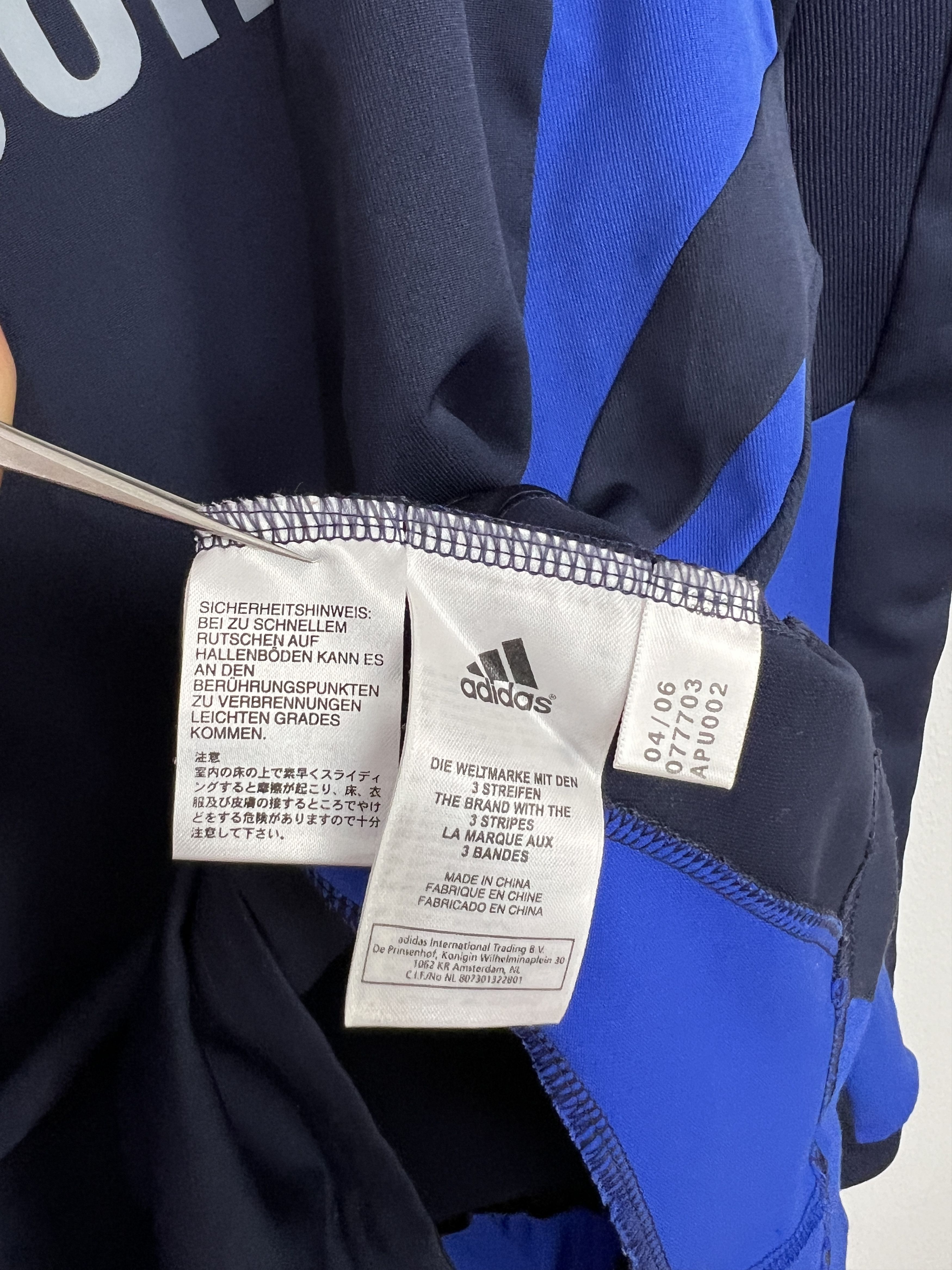 Adidas Vintage Adidas Chelsea Football Train Sweatshirt Soccer Size US L / EU 52-54 / 3 - 10 Thumbnail