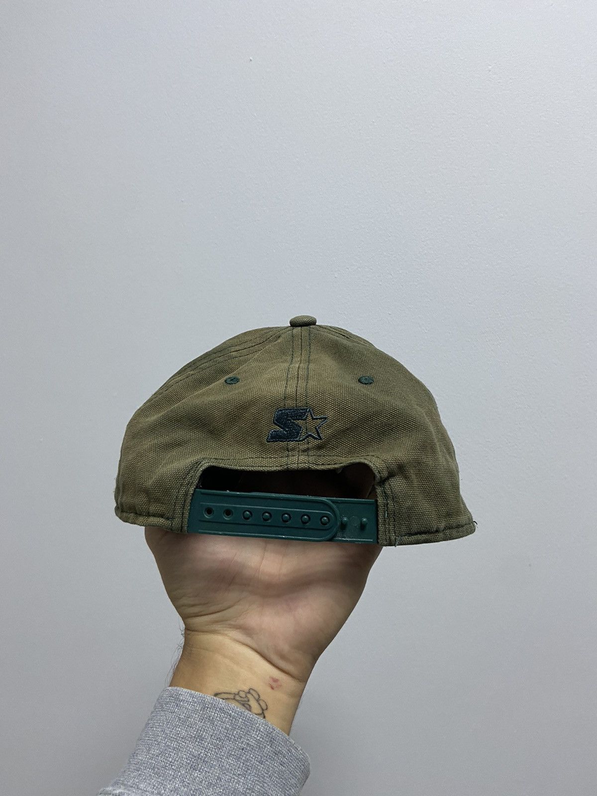 Carhartt × Vintage Carhartt Cap Vintage small Logo Y2K Style Skate Size ONE SIZE - 4 Thumbnail