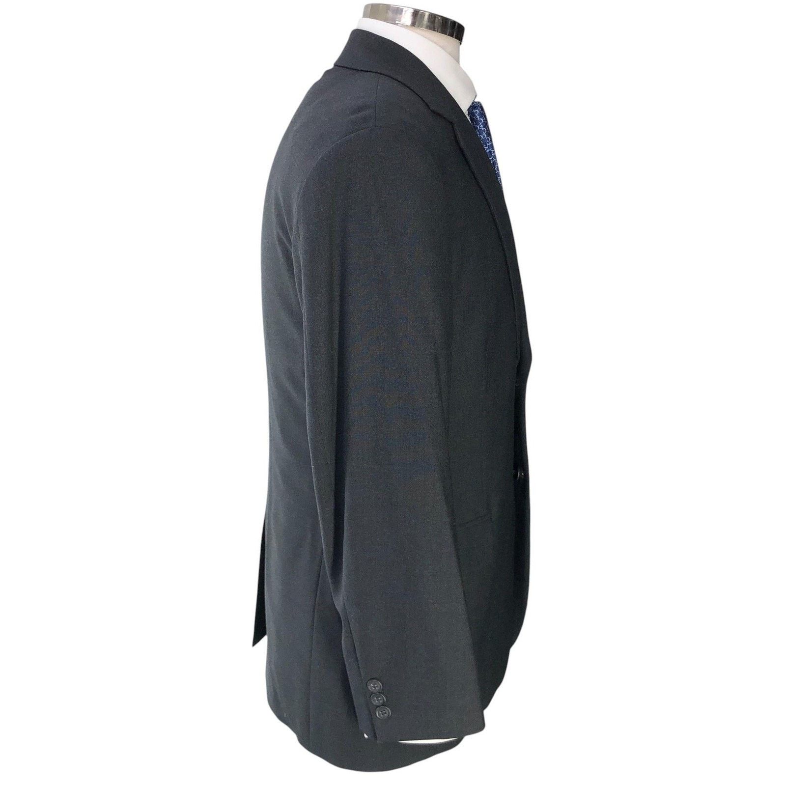 Brooks Brothers Brooks Brothers Sport Coat 38S Gray Stretch Wool Suit Jacket Size 38S - 10 Thumbnail