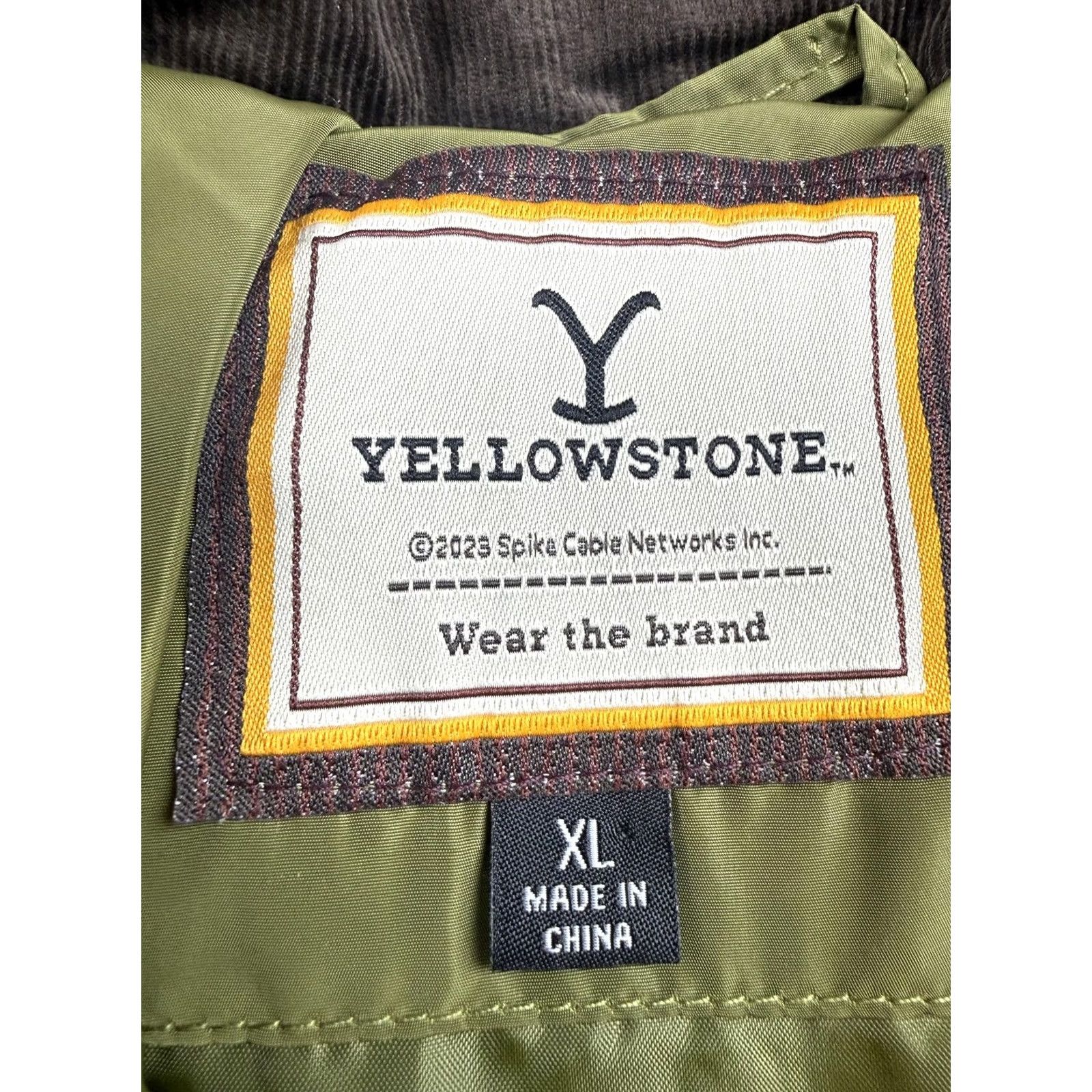 Vintage Yellowstone Jacket Mens XL Green Quilted Insulated Full Zip Western Outdoor Size US XL / EU 56 / 4 - 3 Thumbnail