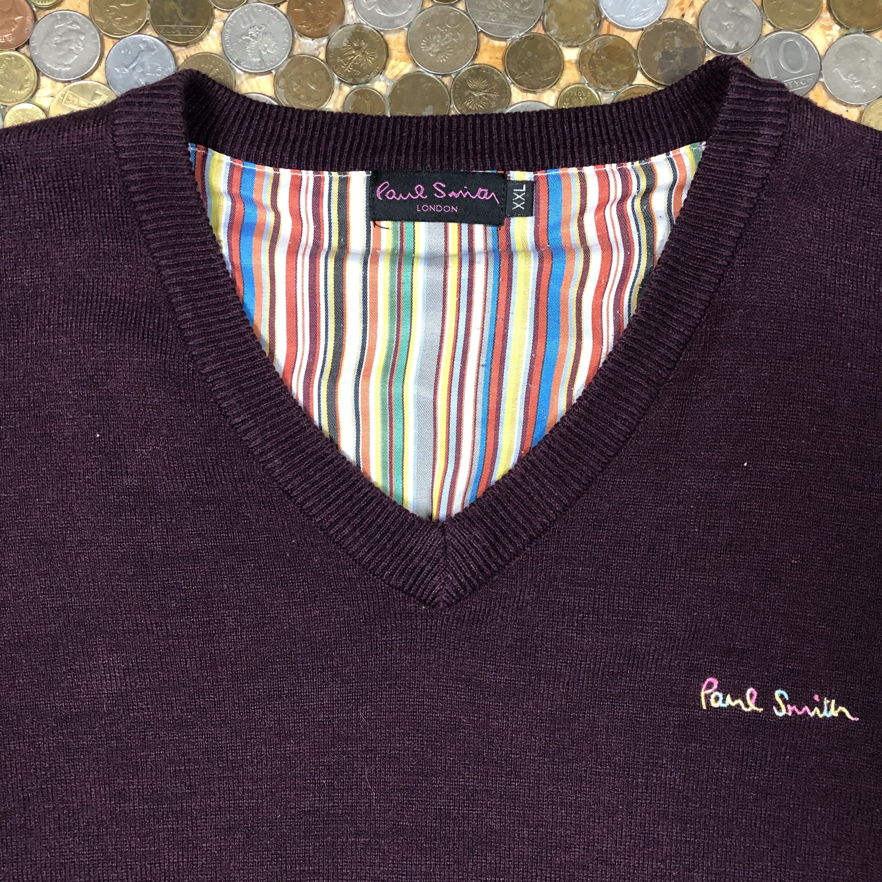 Paul Smith Paul Smith Sweater Knitwear 90's Size US XXL / EU 58 / 5 - 2 Thumbnail